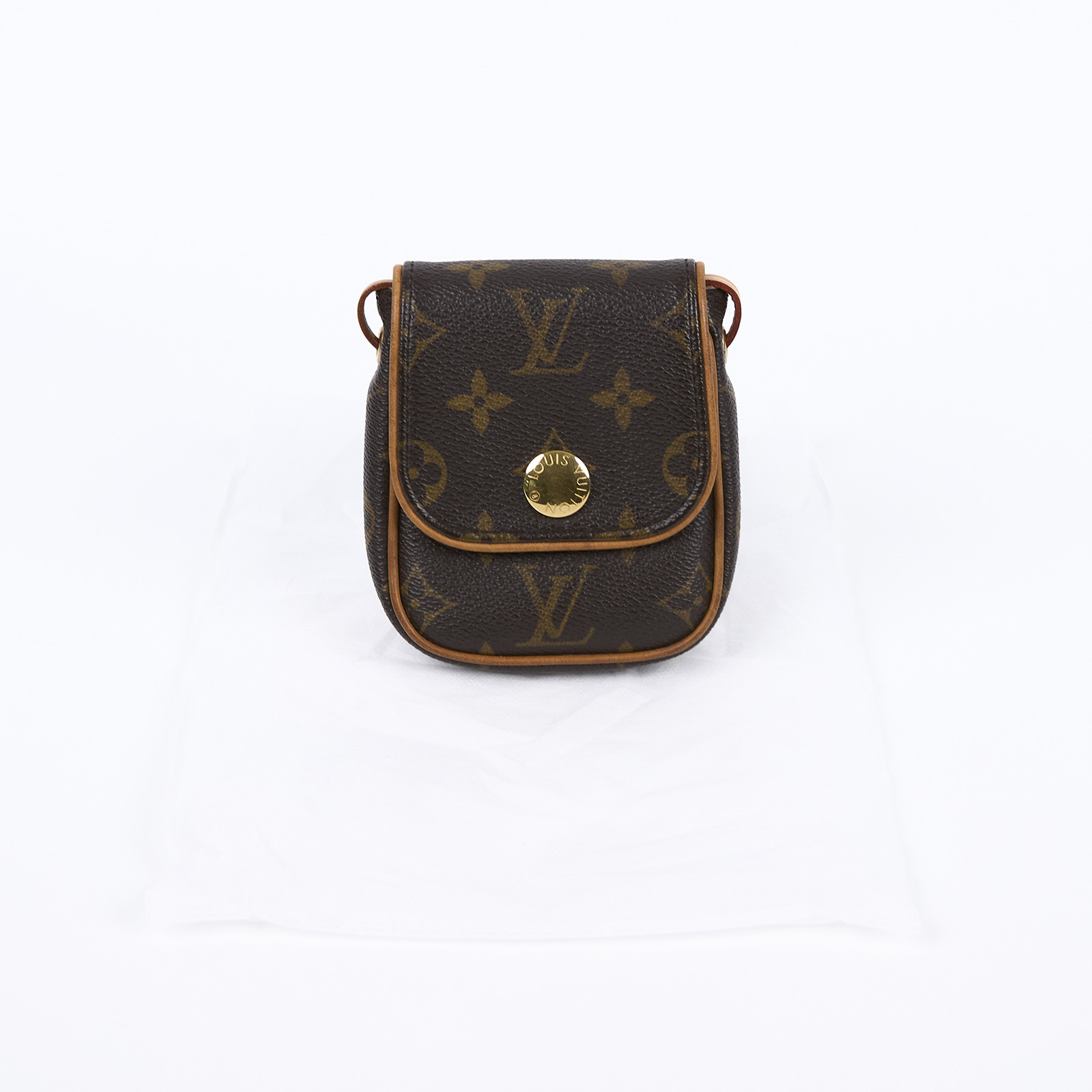 路易威登 LOUIS VUITTON Pochette Cancun 經典帆布 單肩包 M60018 原花Pochette Cancun 無附屬品