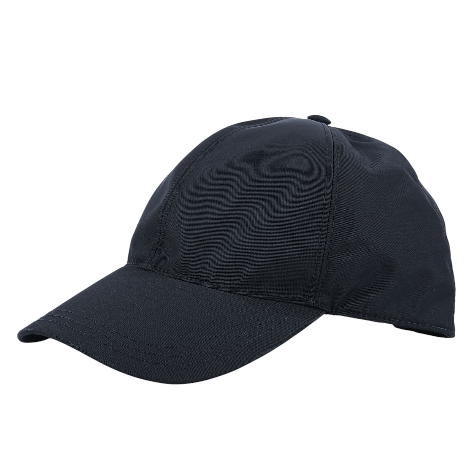 普拉達 PRADA 棒球帽 2HC274_2DMI_M 黑三角鐵牌尼龍鴨舌帽#M 無附屬品