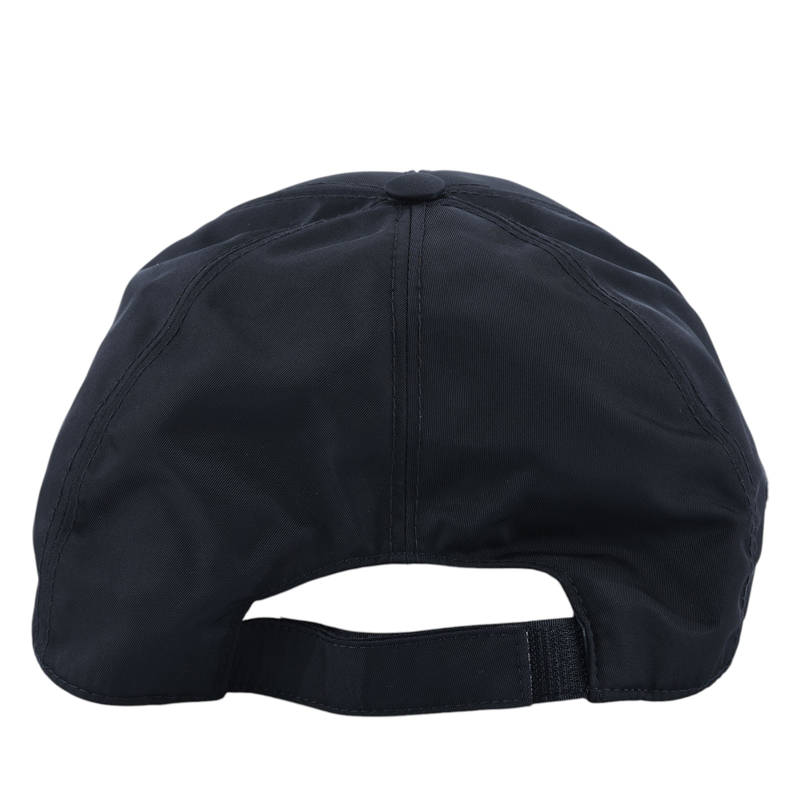 普拉達 PRADA 棒球帽 2HC274_2DMI_M 黑三角鐵牌尼龍鴨舌帽#M 無附屬品