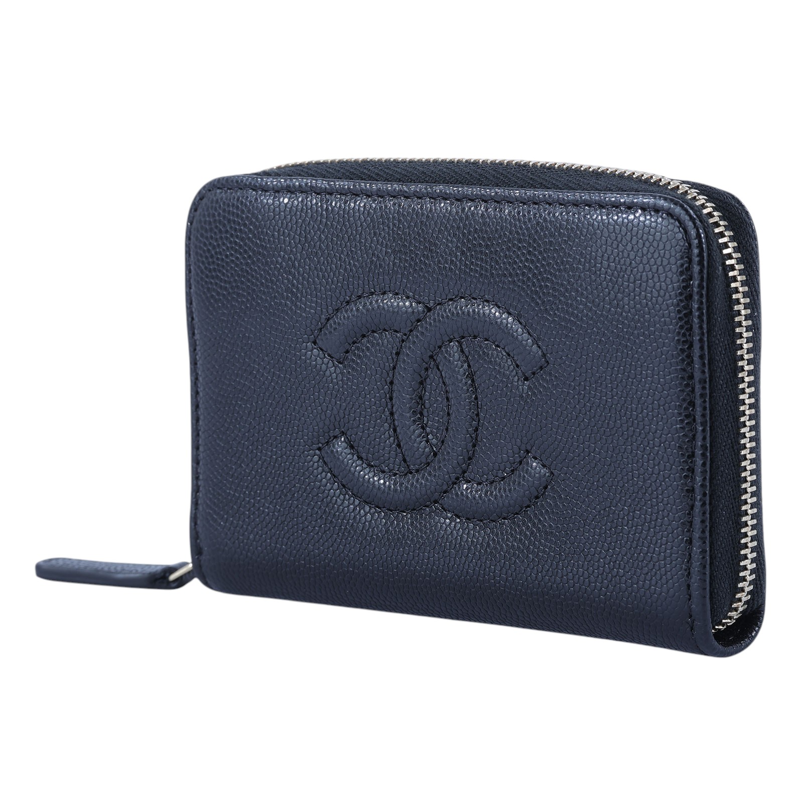 香奈兒 CHANEL 拉鍊零錢包 AP4658 B20633  原廠盒子/防塵袋/購買證明影本