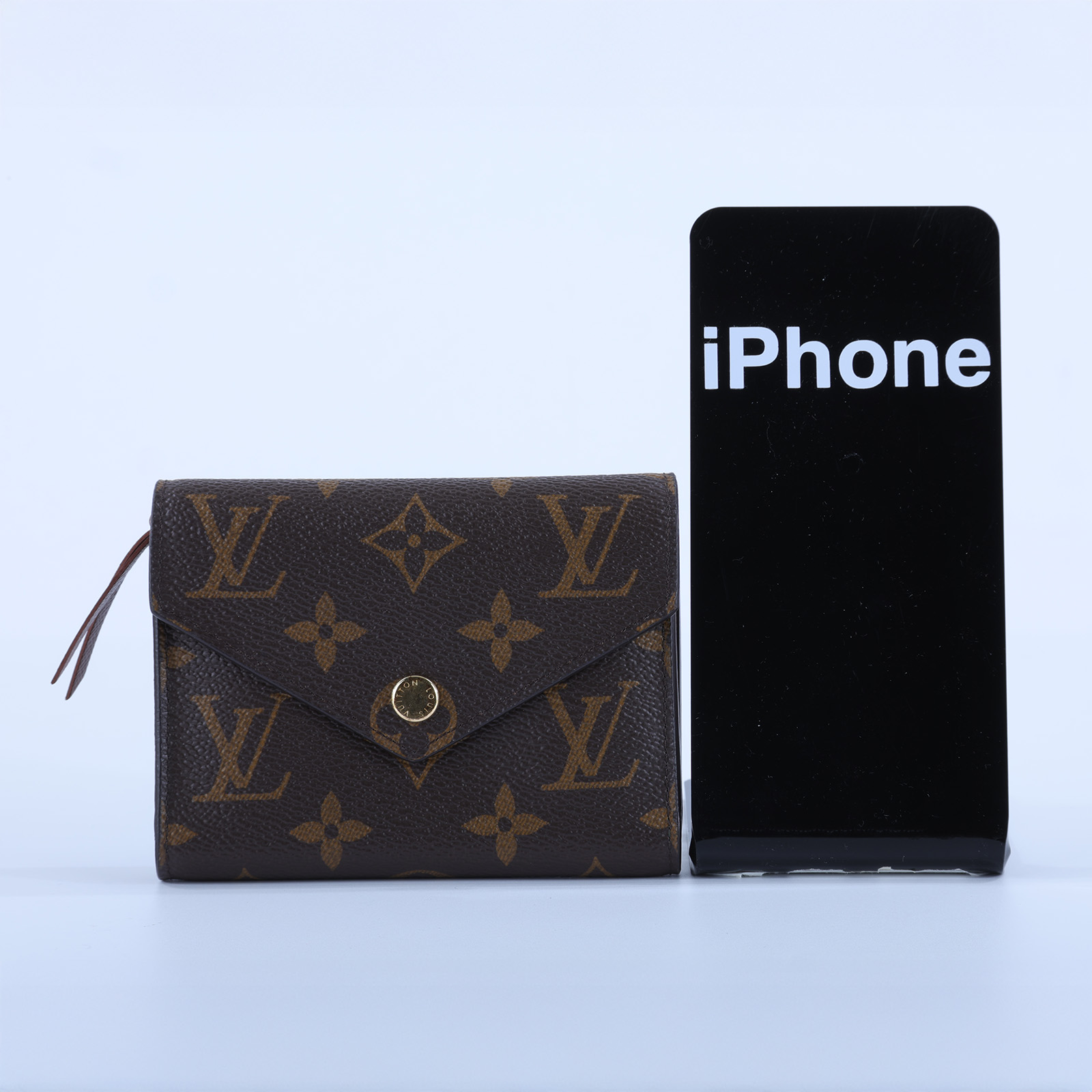 路易威登 LOUIS VUITTON Victorine 錢包 塗層帆布 Monogram M62472 晶片款  原廠盒子/防塵袋
