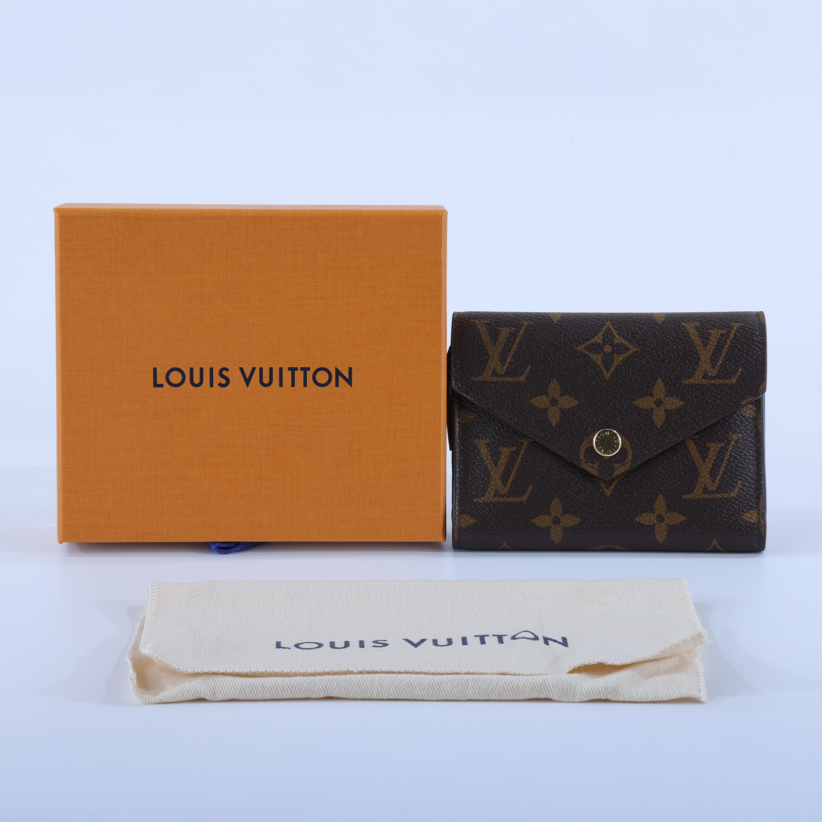 路易威登 LOUIS VUITTON Victorine 錢包 塗層帆布 Monogram M62472 晶片款  原廠盒子/防塵袋