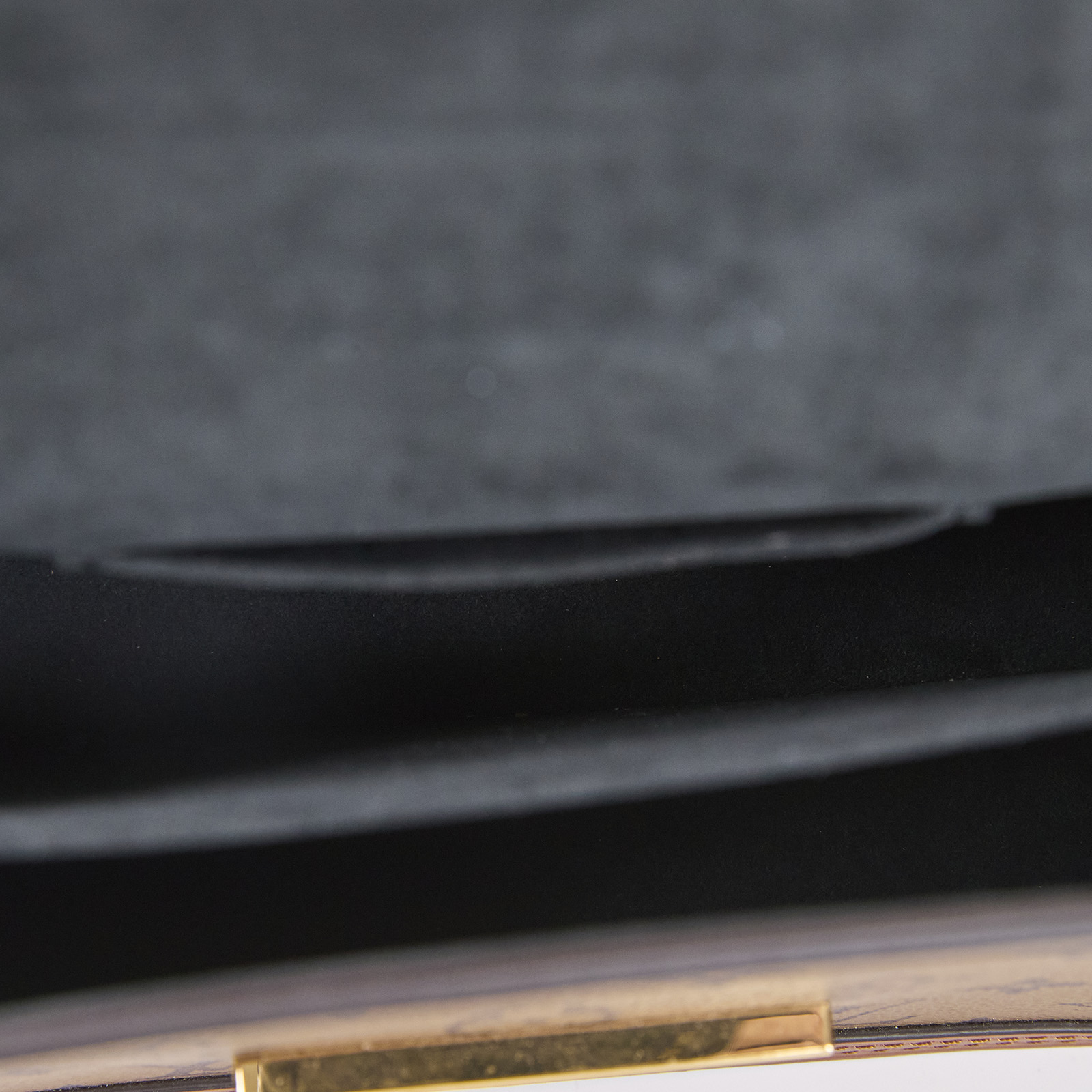 路易威登 LOUIS VUITTON Mini Dauphine 達芙妮 Reverse皮革飾邊 帆布肩背 斜背包 M45959 晶片款  防塵袋/原廠盒子/購買證明正本