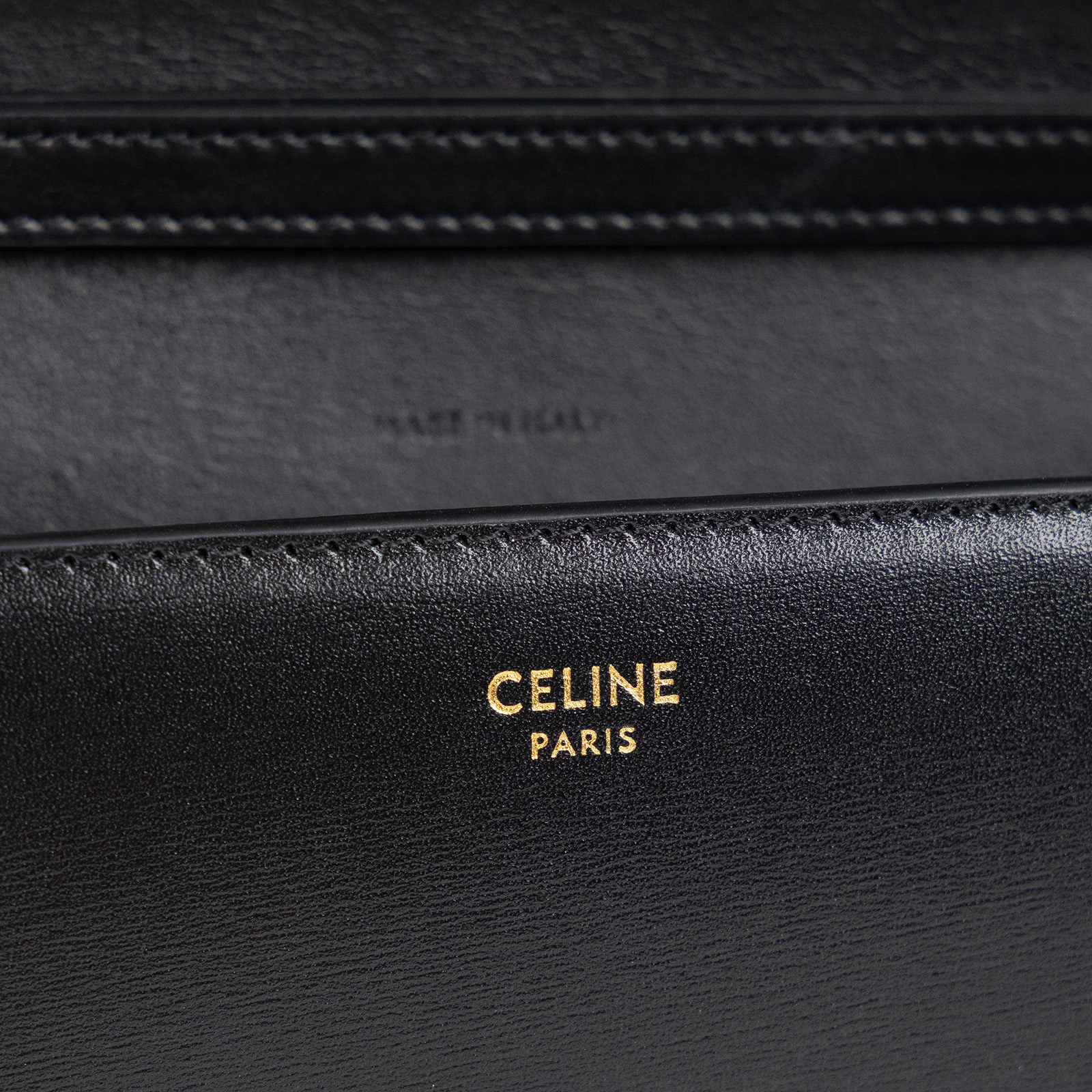 思琳 CELINE Margo 飾鍊錢包 10L033DPV 黑金凱旋門WOC 原廠盒子/防塵袋/購買證明正本