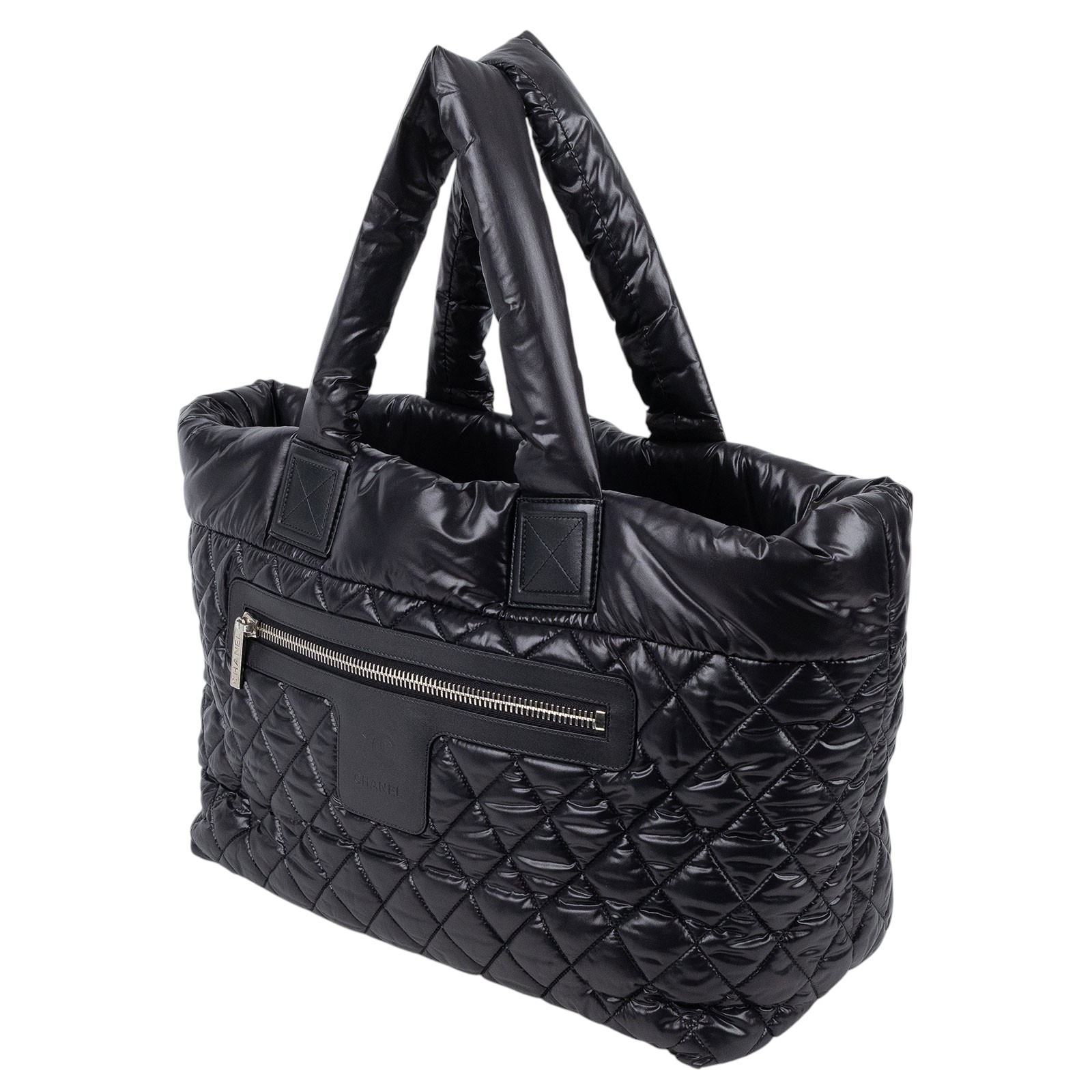 香奈兒 CHANEL Coco cocoon 托特包 A48611 14開黑 COCO COCOON空氣包 防塵袋/保證卡