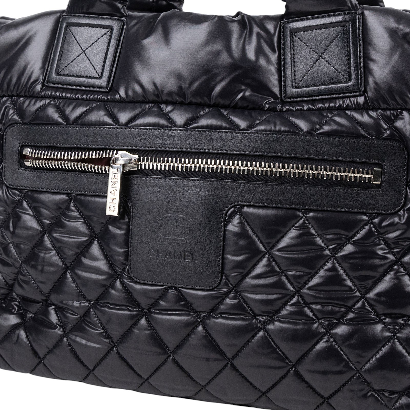 香奈兒 CHANEL Coco cocoon 托特包 A48611 14開黑 COCO COCOON空氣包 防塵袋/保證卡