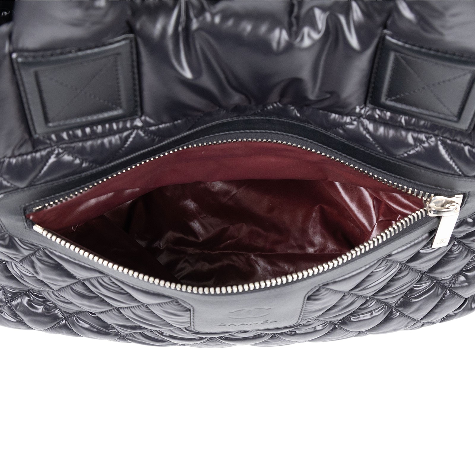 香奈兒 CHANEL Coco cocoon 托特包 A48611 14開黑 COCO COCOON空氣包 防塵袋/保證卡