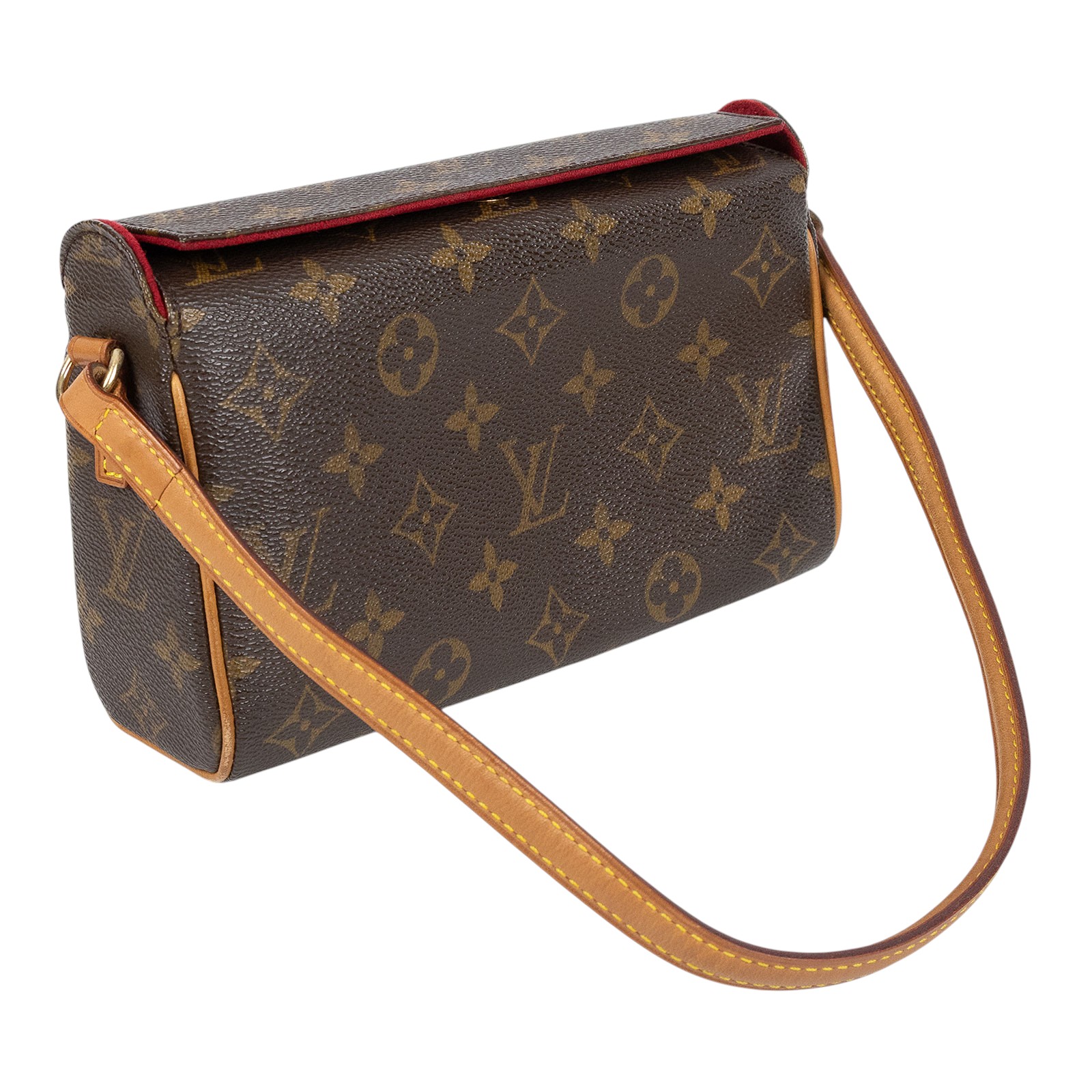 路易威登 LOUIS VUITTON Recital 手提包 已停產 M51900 原花REITAL上開腋下包 防塵袋