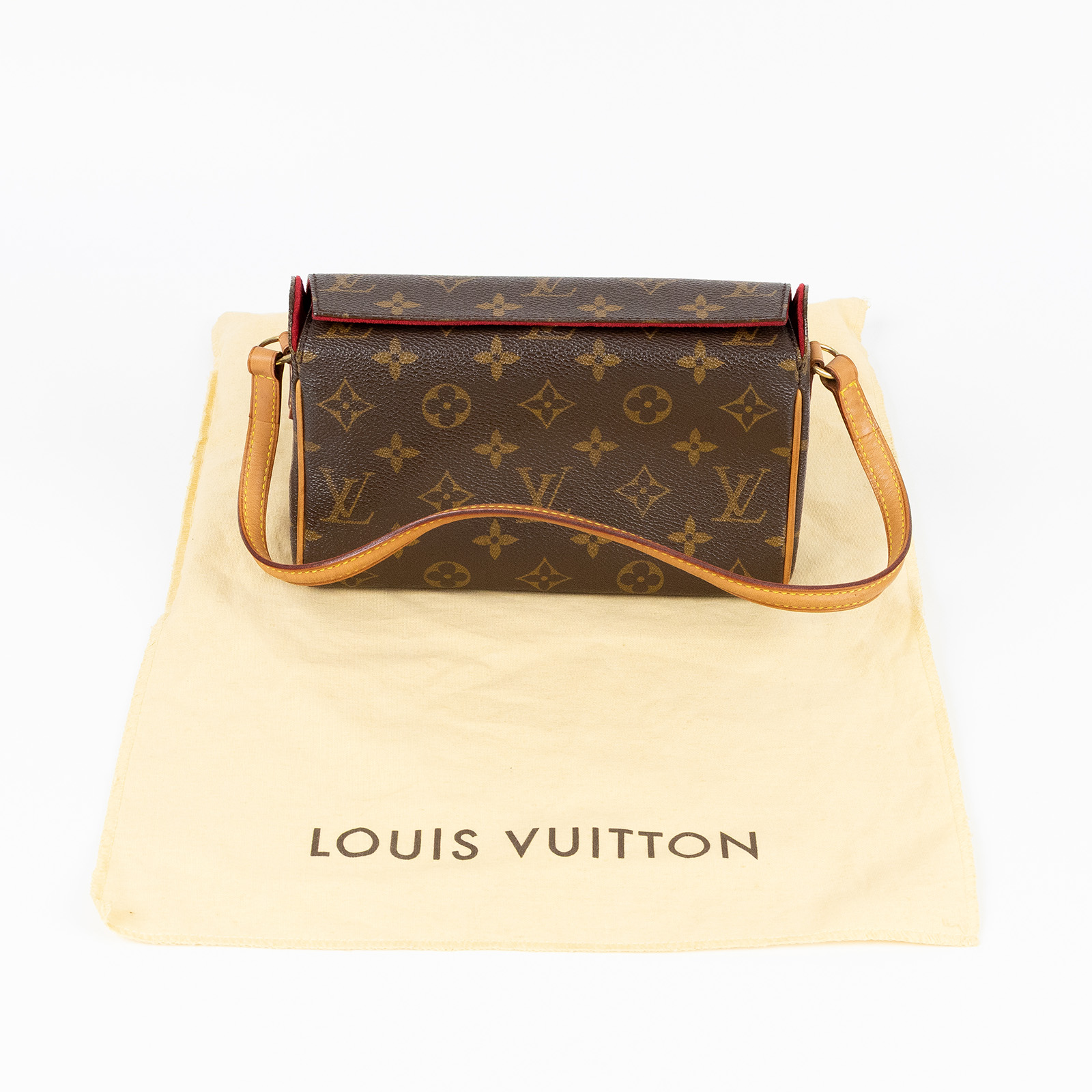 路易威登 LOUIS VUITTON Recital 手提包 已停產 M51900 原花REITAL上開腋下包 防塵袋