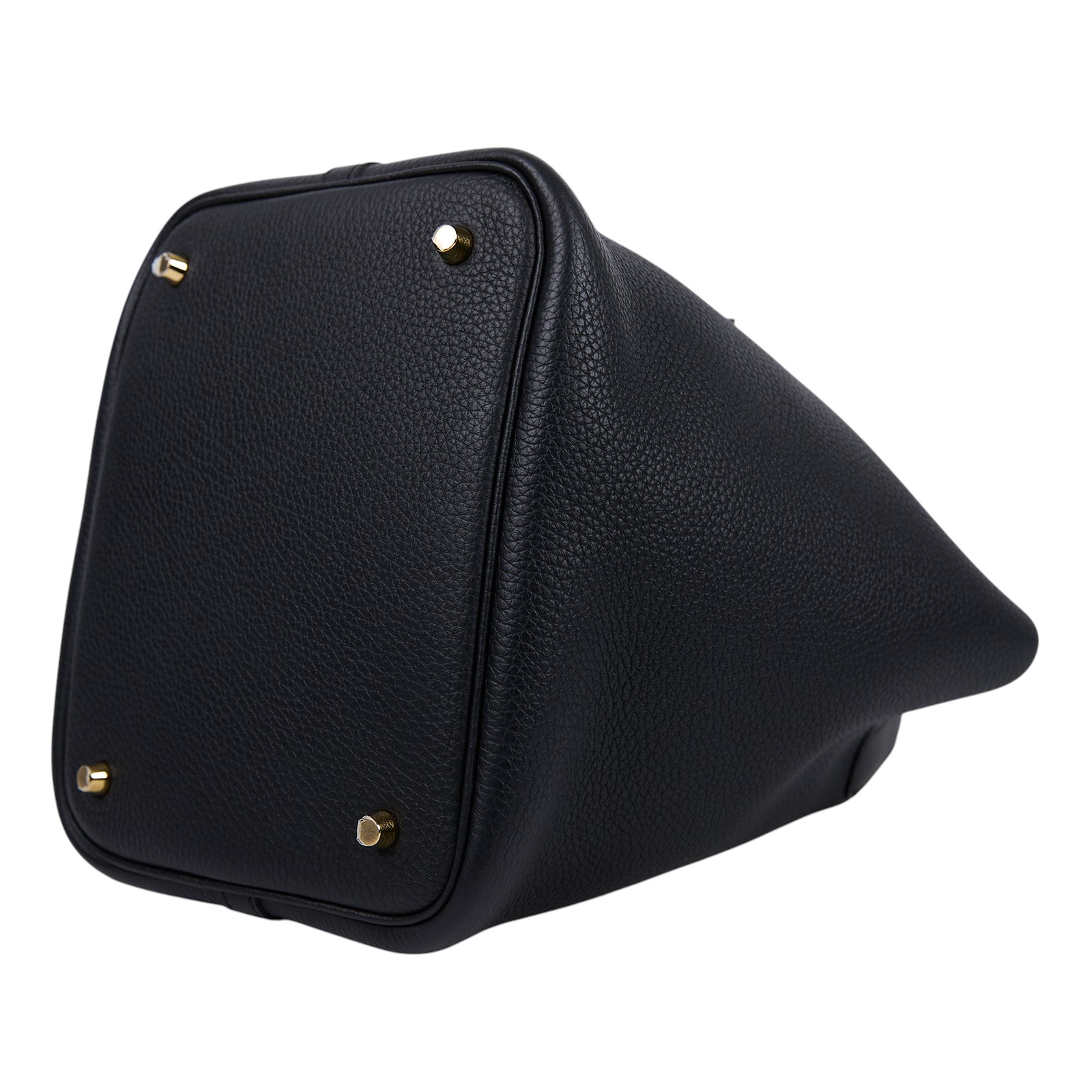 愛馬仕 Hermes Picotin Lock 22 菜籃子包 金色五金 黑色 H060991CC89  W刻 原廠盒子/防塵袋/購買證明正本/鎖組