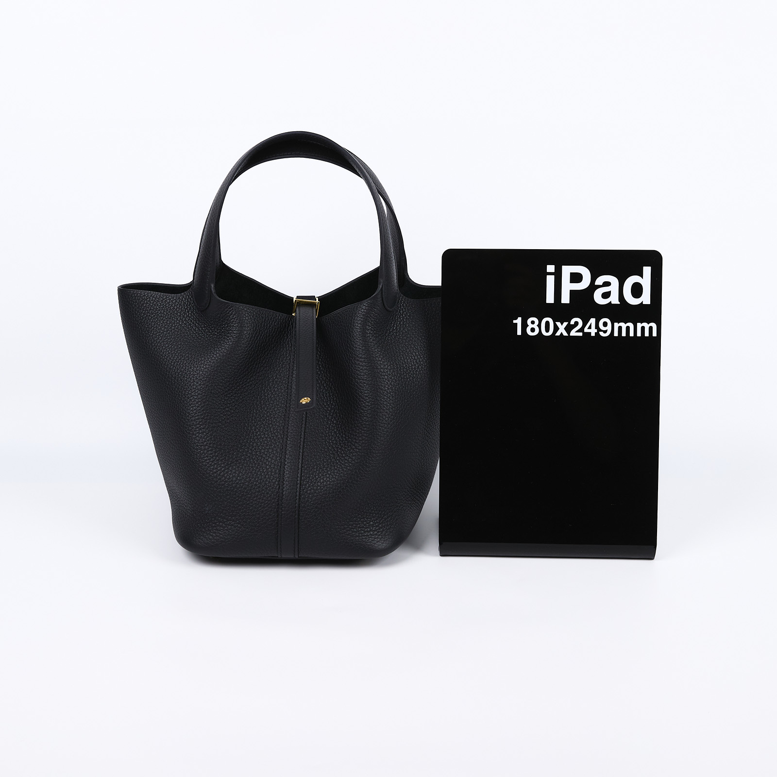 愛馬仕 Hermes Picotin Lock 22 菜籃子包 金色五金 黑色 H060991CC89  W刻 原廠盒子/防塵袋/購買證明正本/鎖組