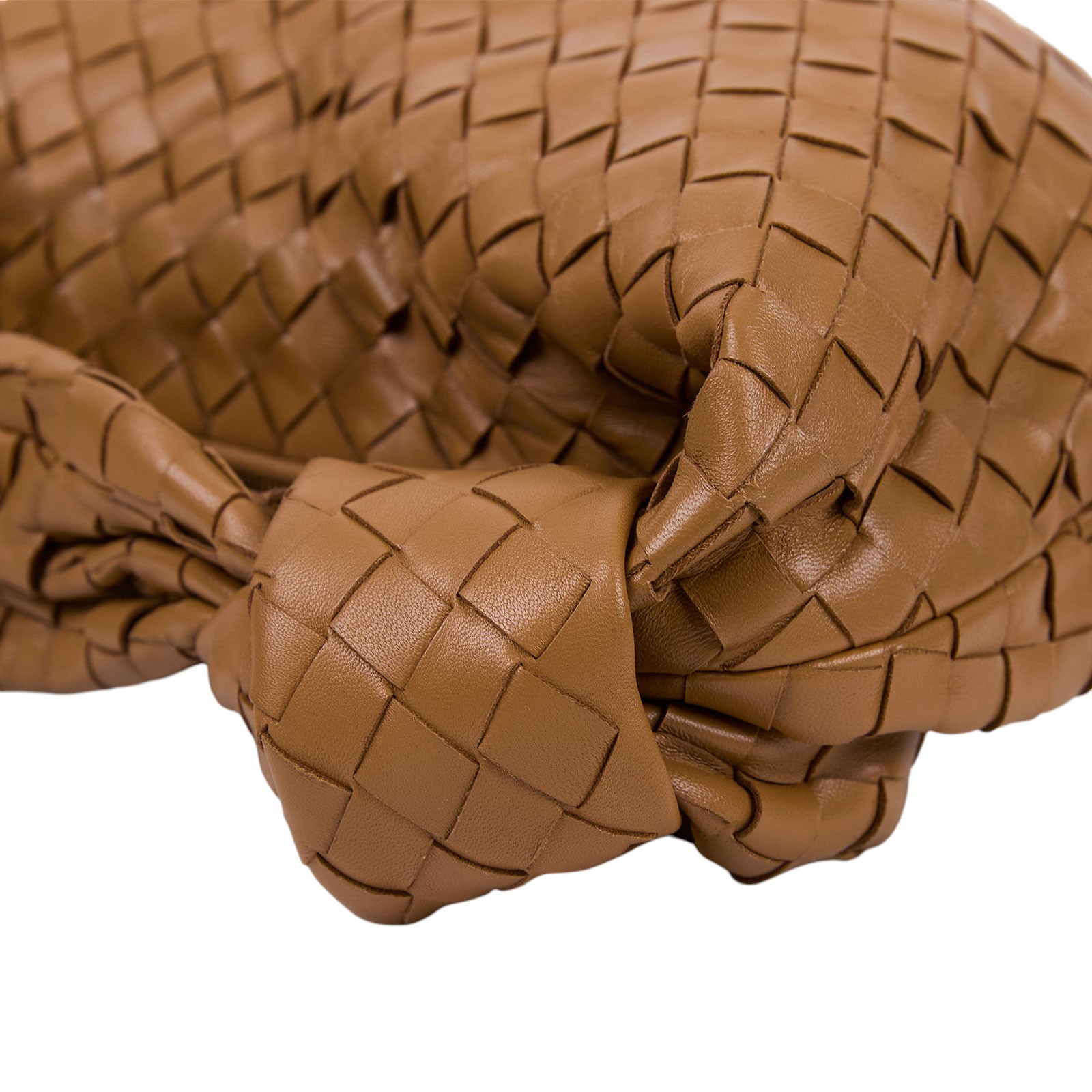 寶緹嘉 BOTTEGA VENETA Jodie 手提包 小型 690225VCPP0 焦糖色 TEEN JODIE 防塵袋