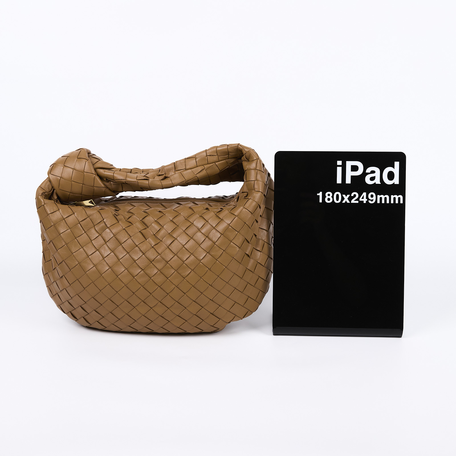 寶緹嘉 BOTTEGA VENETA Jodie 手提包 小型 690225VCPP0 焦糖色 TEEN JODIE 防塵袋