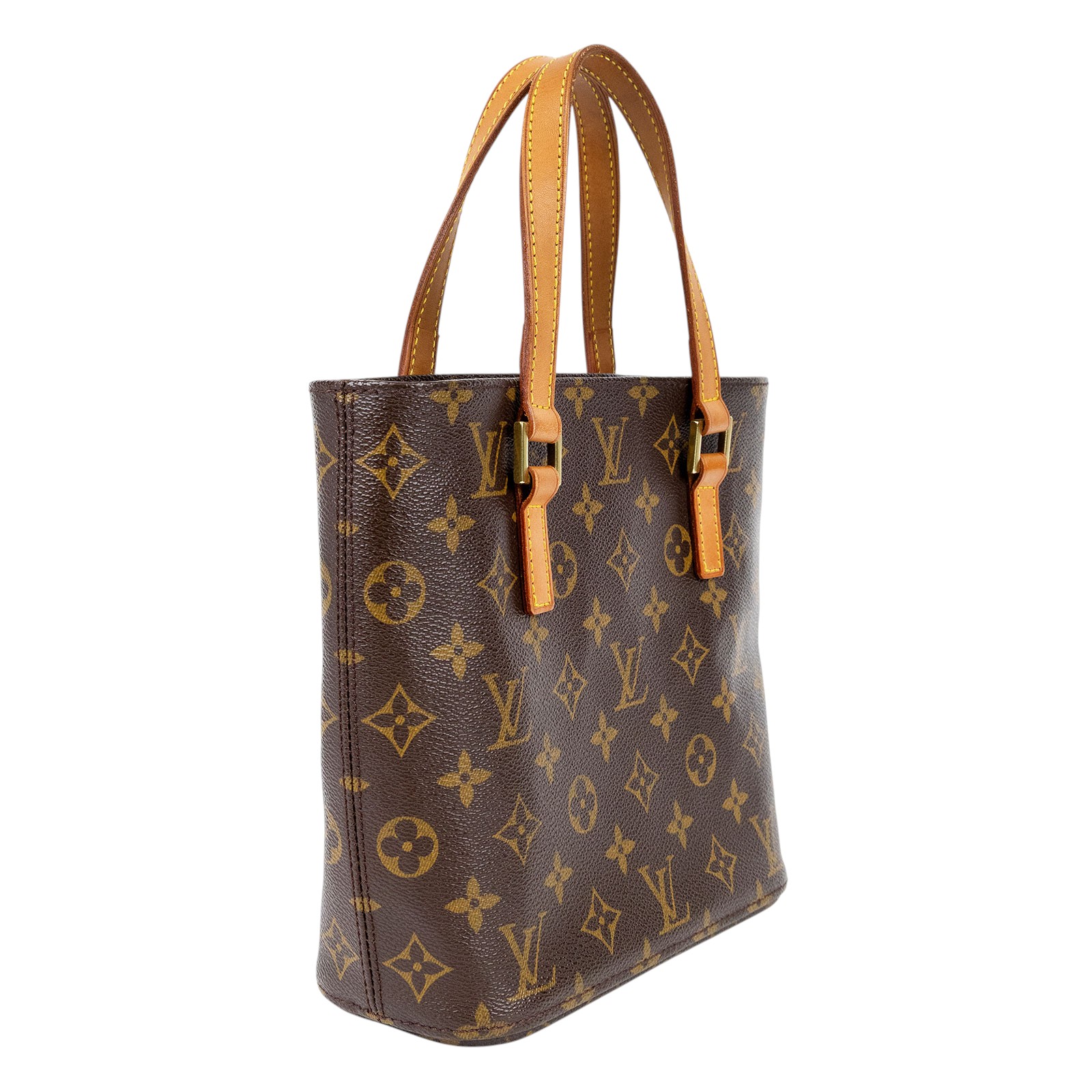 路易威登 LOUIS VUITTON 棕色 原花 塗層帆布 Vavin PM 手提包 M51172 原花VAVIN PM 無附屬品