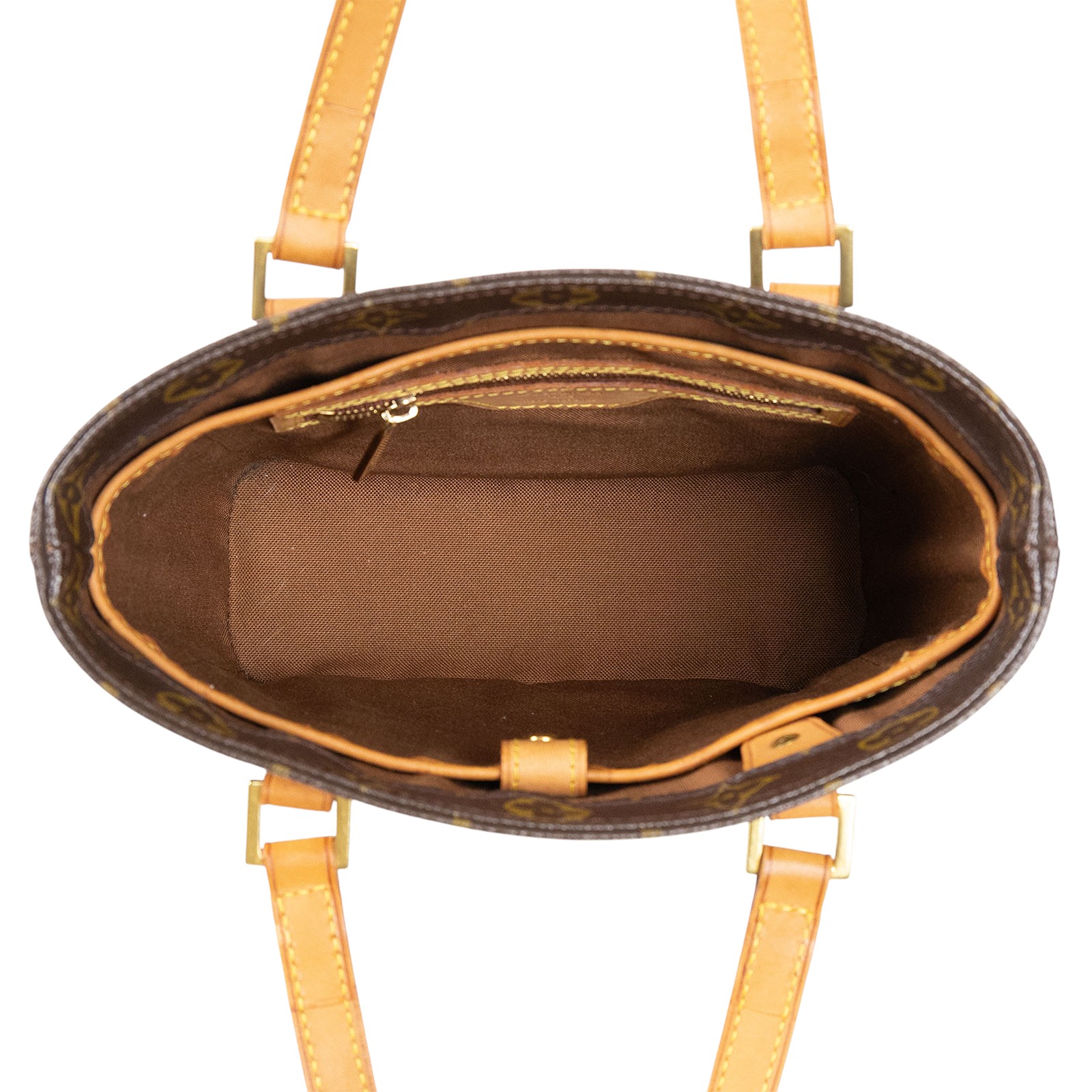 路易威登 LOUIS VUITTON 棕色 原花 塗層帆布 Vavin PM 手提包 M51172 原花VAVIN PM 無附屬品