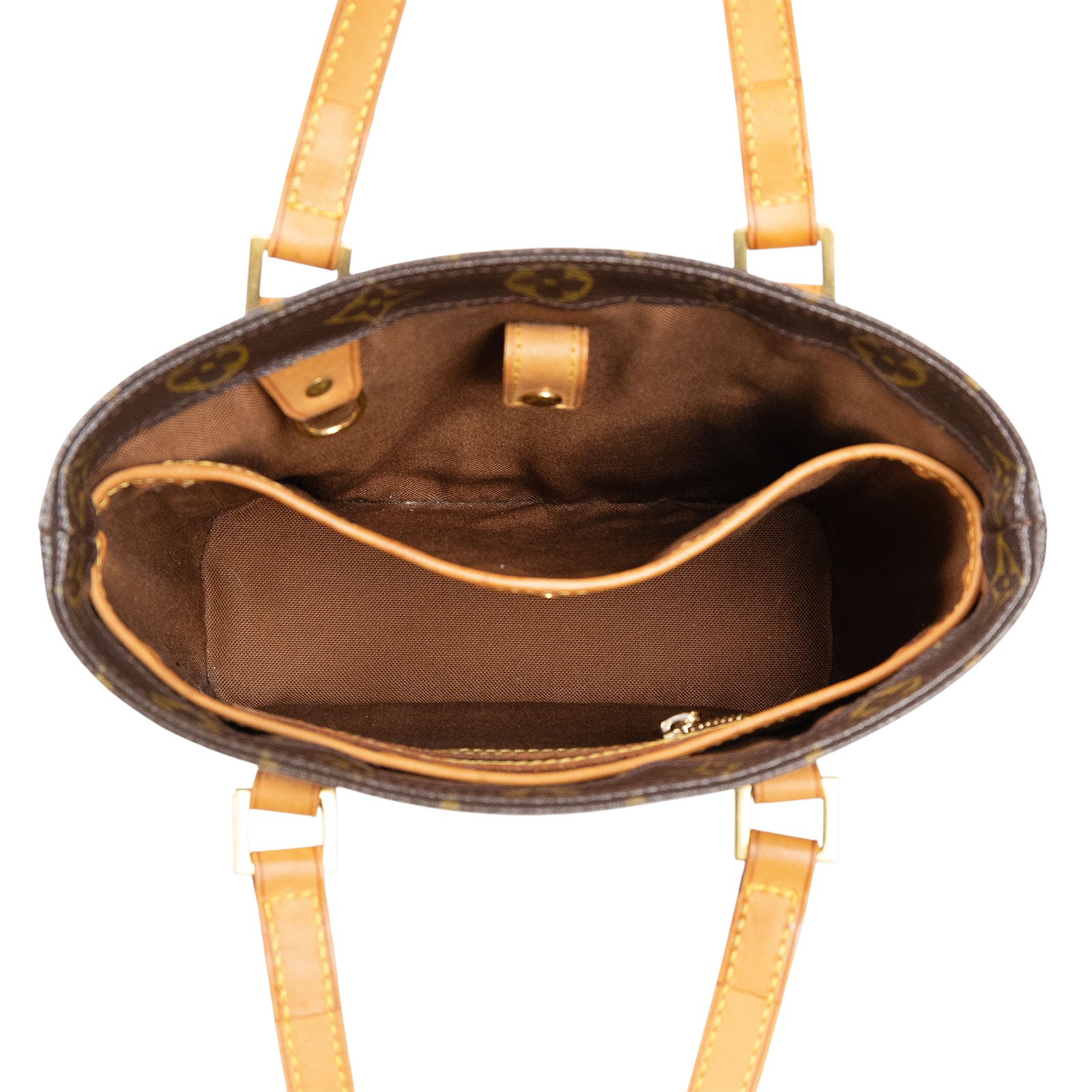 路易威登 LOUIS VUITTON 棕色 原花 塗層帆布 Vavin PM 手提包 M51172 原花VAVIN PM 無附屬品