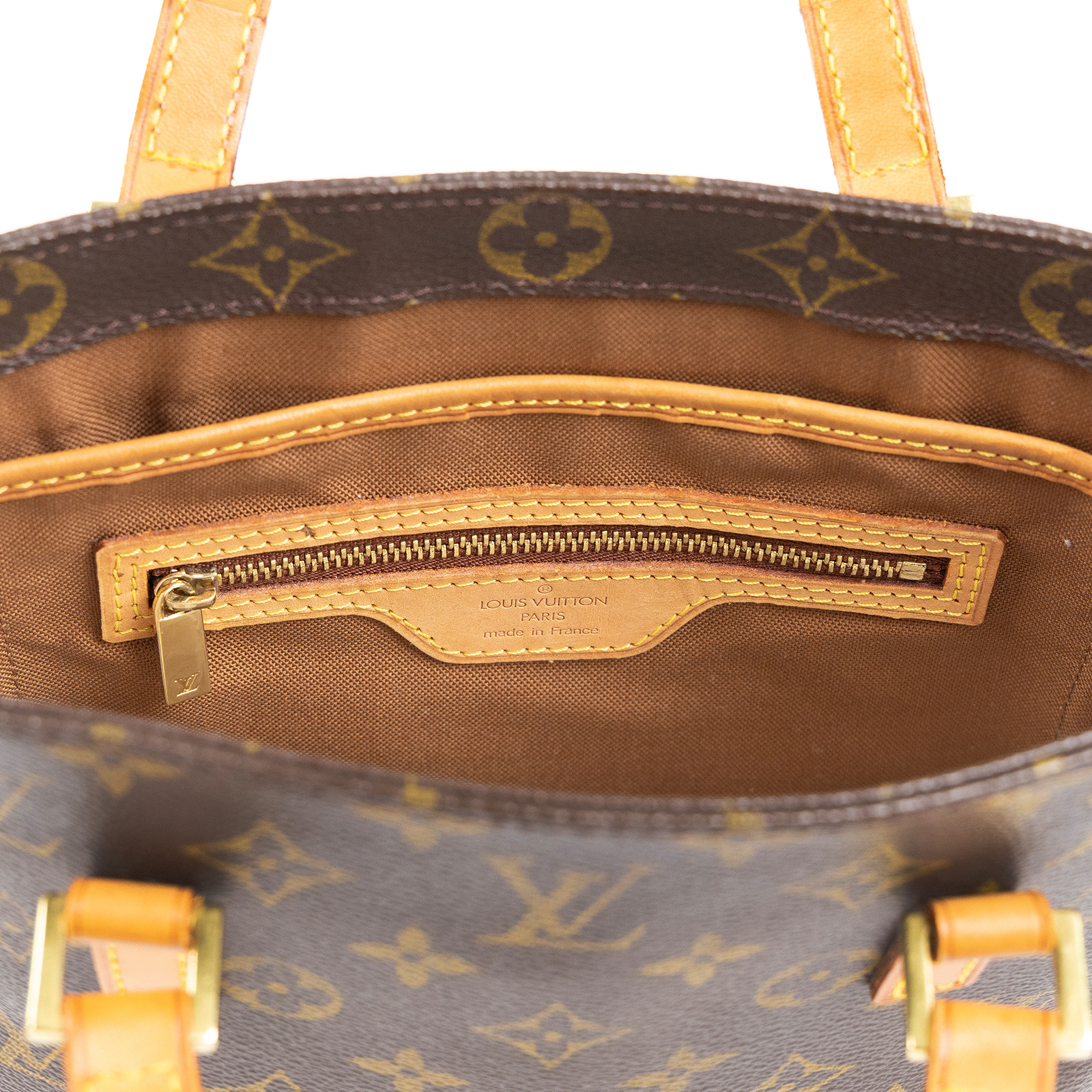 路易威登 LOUIS VUITTON 棕色 原花 塗層帆布 Vavin PM 手提包 M51172 原花VAVIN PM 無附屬品