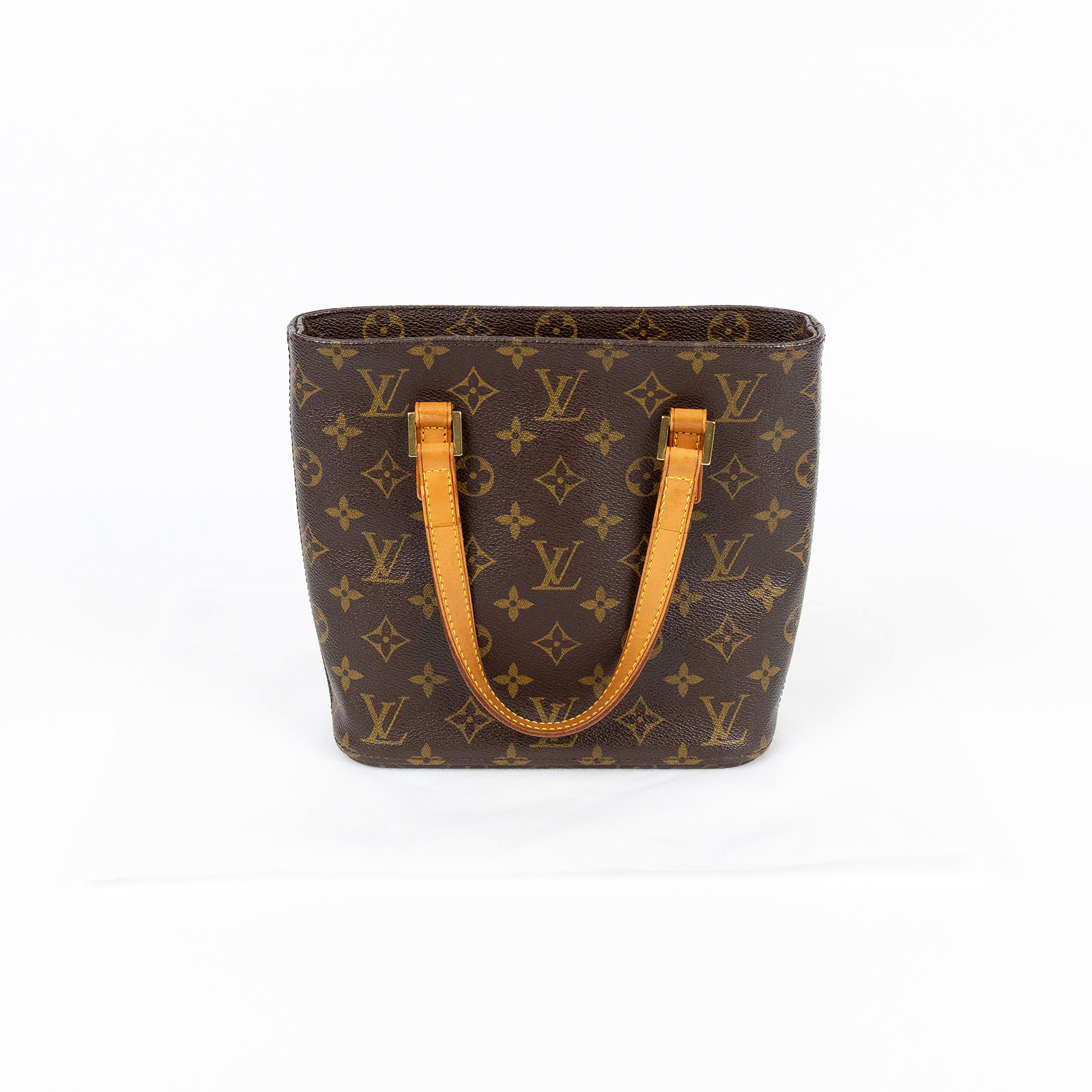 路易威登 LOUIS VUITTON 棕色 原花 塗層帆布 Vavin PM 手提包 M51172 原花VAVIN PM 無附屬品