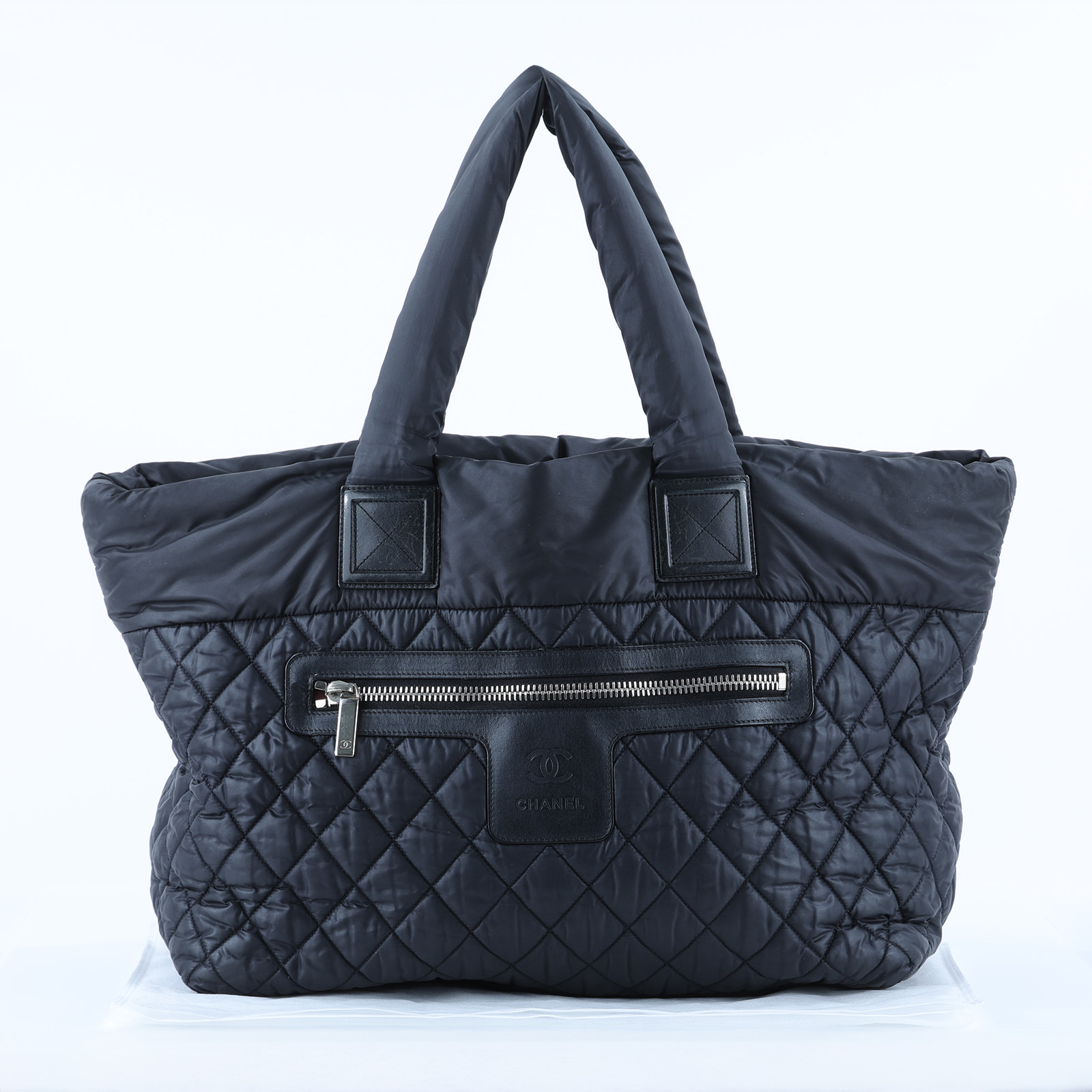 香奈兒 CHANEL Coco cocoon 托特包 A48611 19開 黑COCO COCOON 空氣包 保證卡