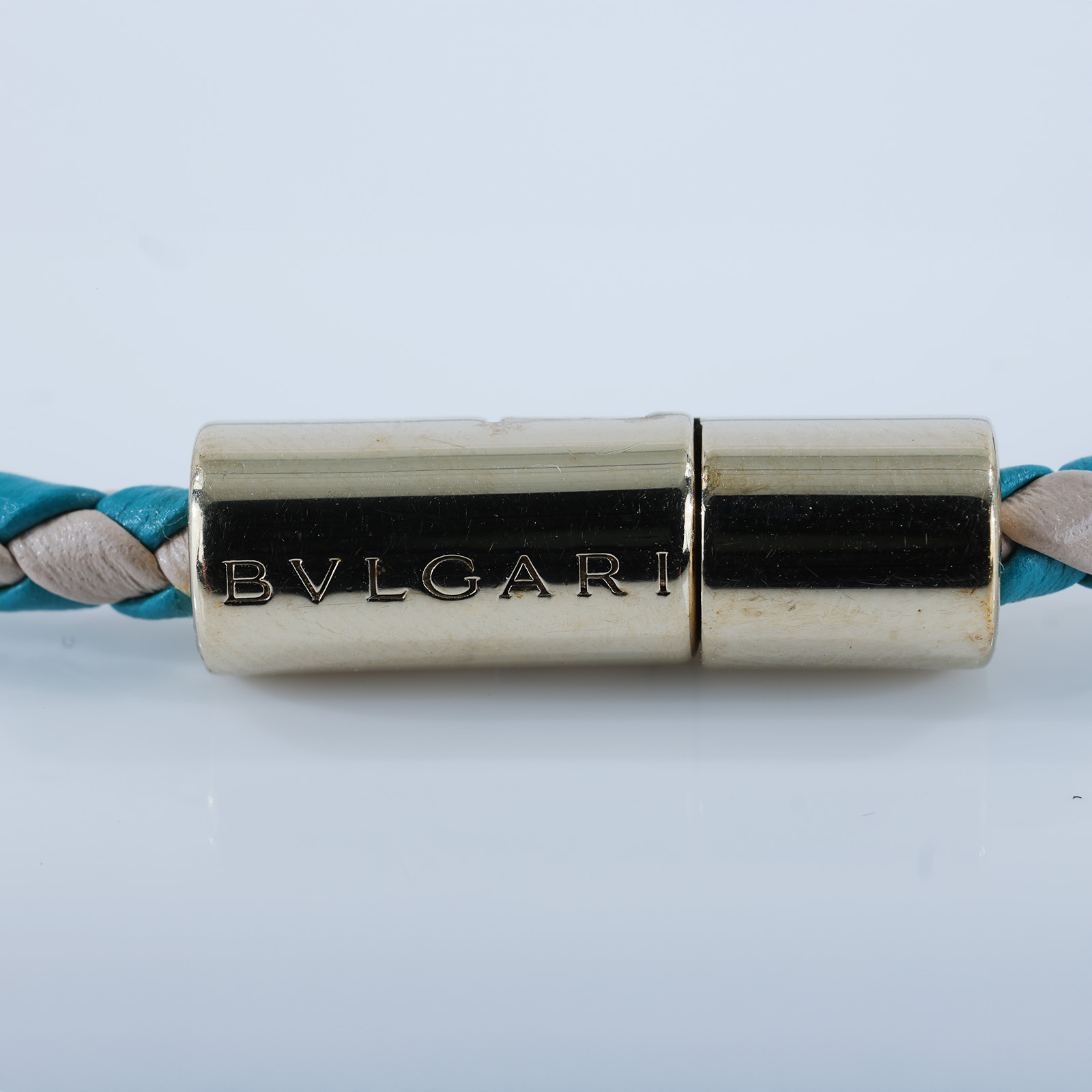 寶格麗 BVLGARI Serpenti Forever 手鍊  藍綠蛇頭SERPENTI編織手環 無附屬品