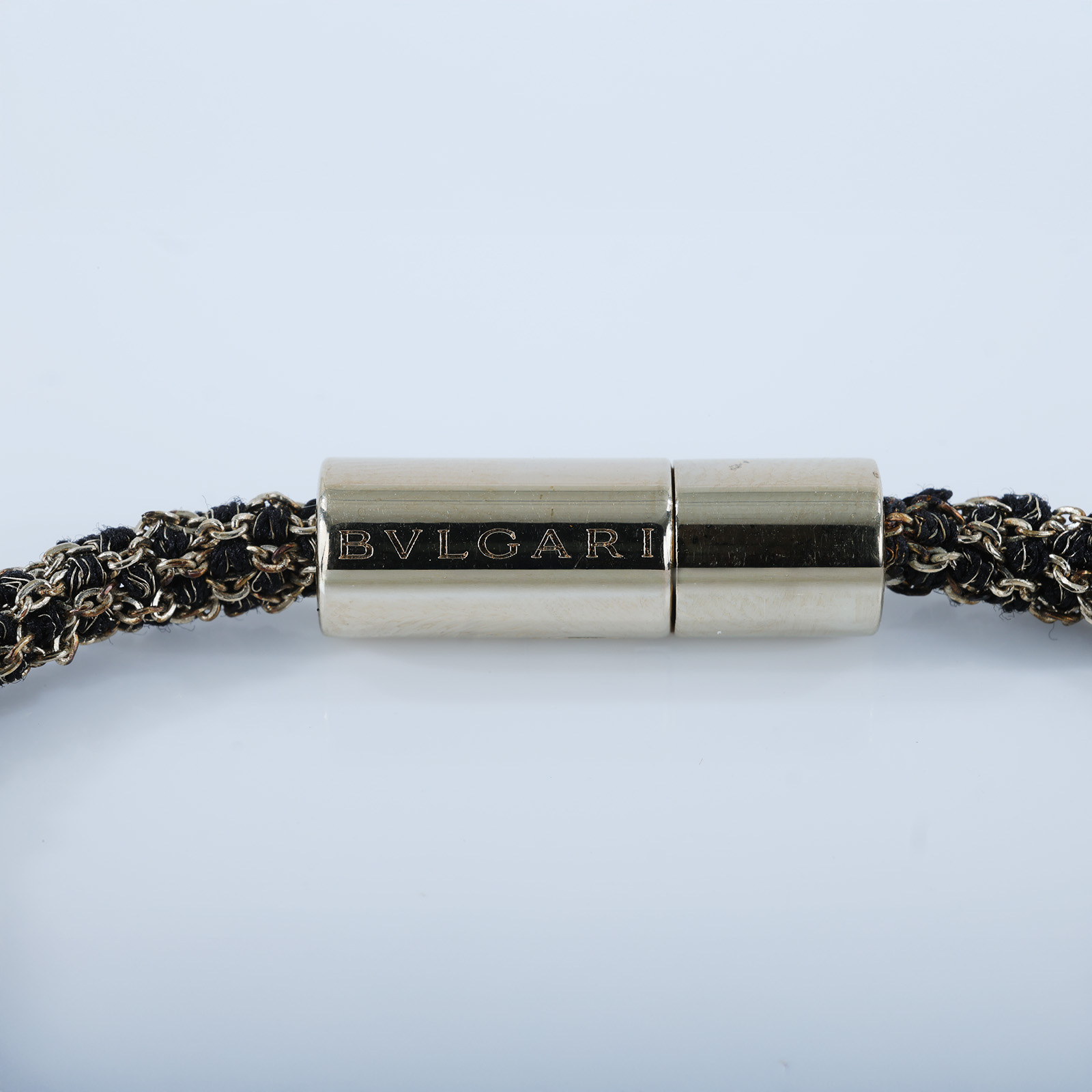 寶格麗 BVLGARI Serpenti Forever 手鍊  黑淡金蛇頭手環 無附屬品