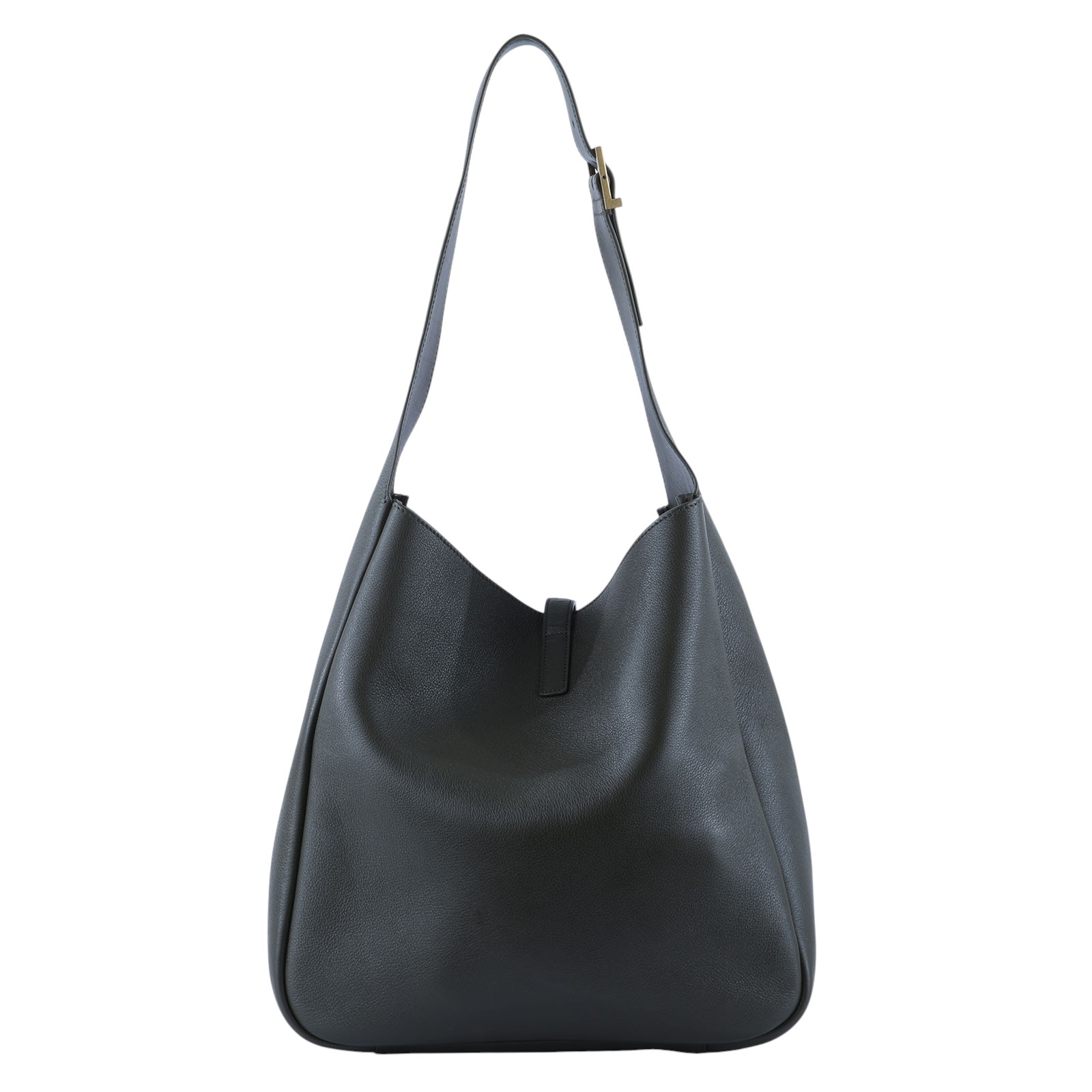 聖羅蘭 YSL SAINT LAURENT LE 5 À 7 滑面皮革 柔軟 大型 手袋 手提 肩背包 753837AAAUQ  無附屬品