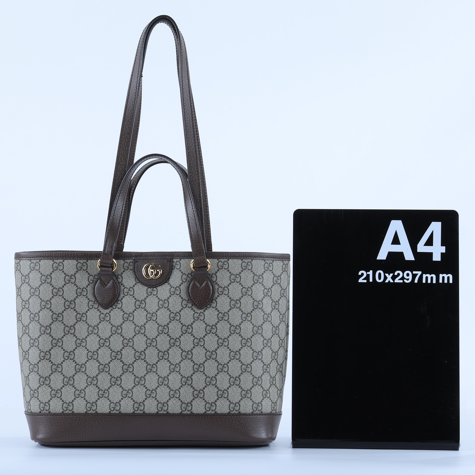 古馳 GUCCI Ophidia 托特包 中型 765043 K9GSG 棕GG 花紋中型托特包 原廠盒子/防塵袋/購買證明正本