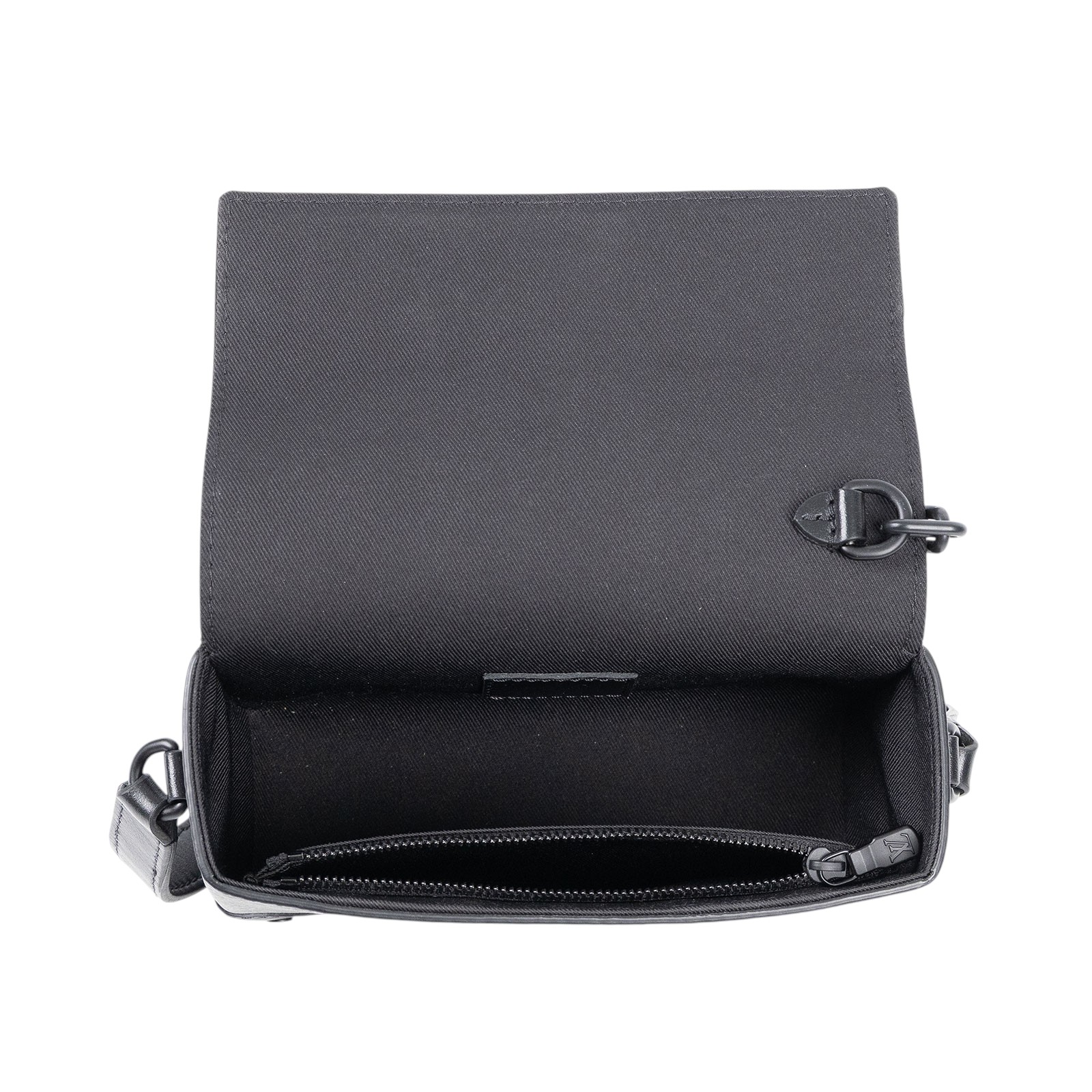 路易威登 LOUIS VUITTON Steamer 隨身錢包 肩背 M81783 晶片款 黑原花STEAMER 原廠盒子/防塵袋