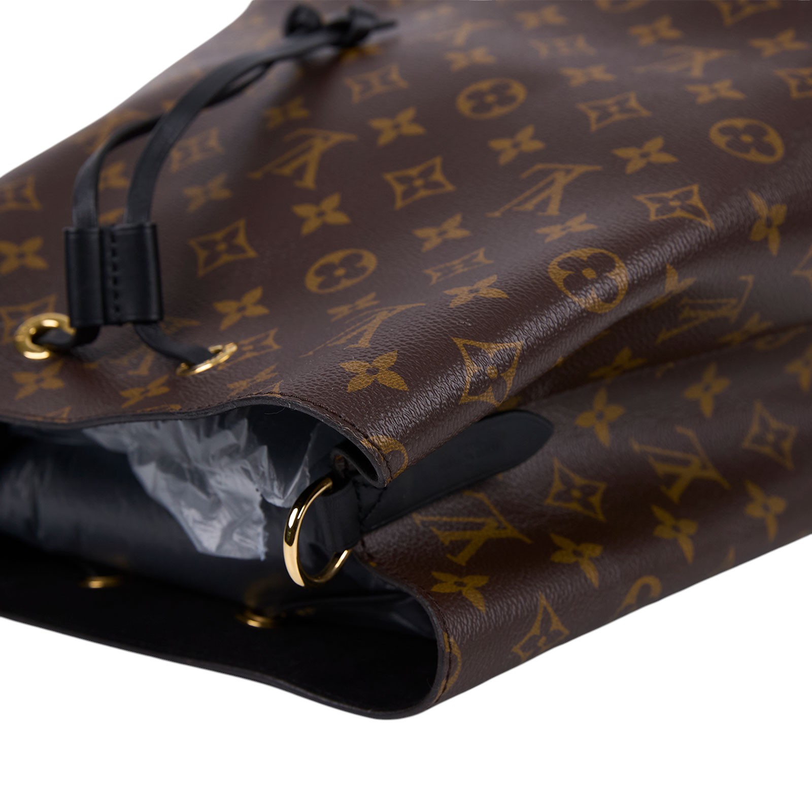 路易威登 LOUIS VUITTON NéoNoé MM 原花 束口水桶包 M44020 原花黑NEONOE水桶包 防塵袋