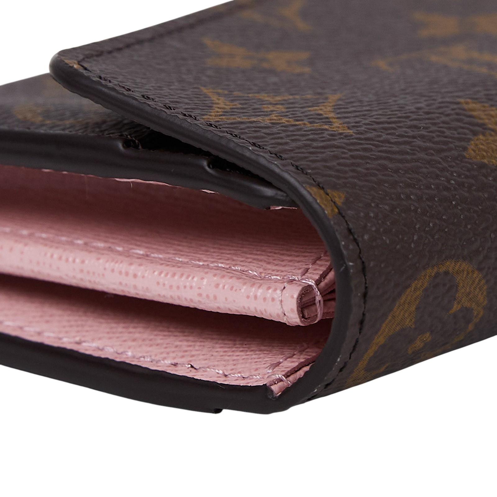 路易威登 LOUIS VUITTON Sarah 錢包 口蓋長夾 芭蕾粉色 M62235 晶片款 原花內粉長夾 原廠盒子/防塵袋/購買證明影本