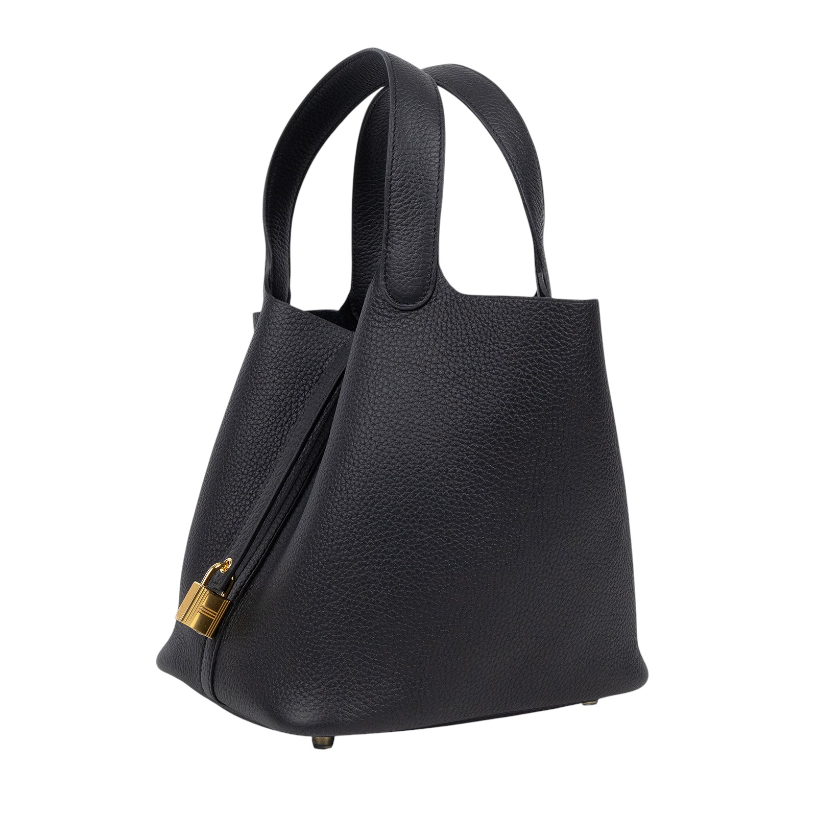 愛馬仕 Hermes Picotin Lock 22 菜籃子包 金色五金 黑色 H060991CC89 H060991CC/W MI 010 IA  防塵袋/原廠盒子/鎖組