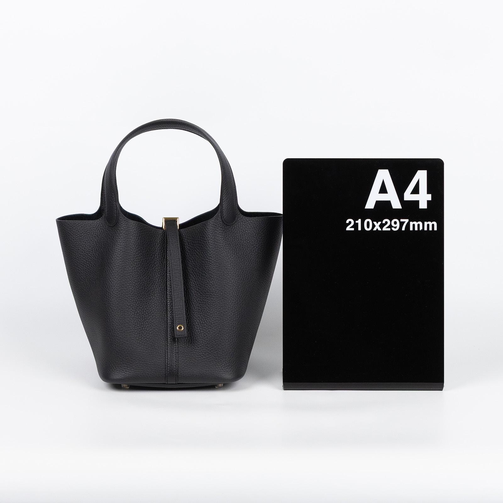 愛馬仕 Hermes Picotin Lock 22 菜籃子包 金色五金 黑色 H060991CC89 H060991CC/W MI 010 IA  防塵袋/原廠盒子/鎖組