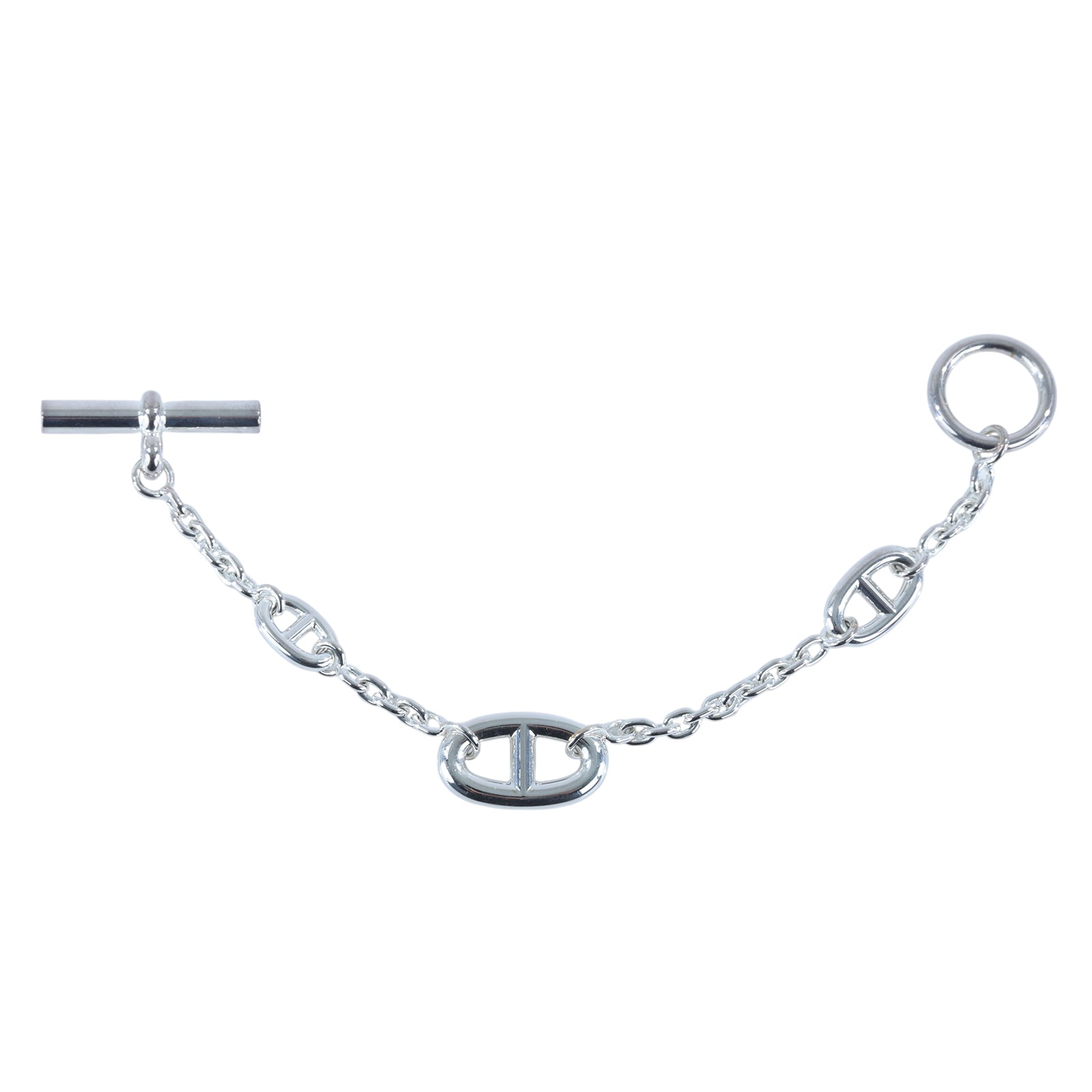 愛馬仕 Hermes Farandole 豬鼻子手鍊 H104567Bv00SH /24C064192 純銀FARANDOLE手鍊 原廠盒子