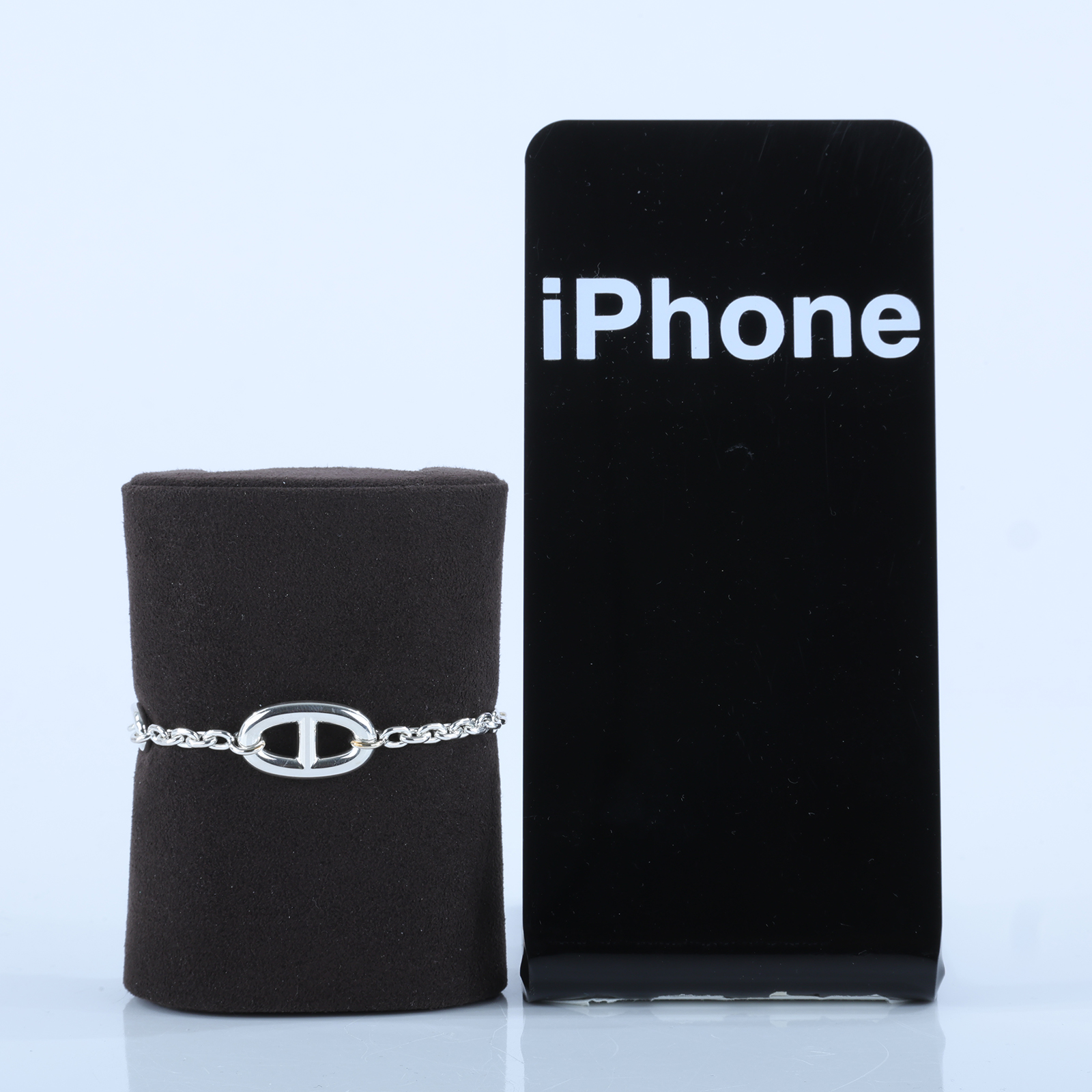 愛馬仕 Hermes Farandole 豬鼻子手鍊 H104567Bv00SH /24C064192 純銀FARANDOLE手鍊 原廠盒子