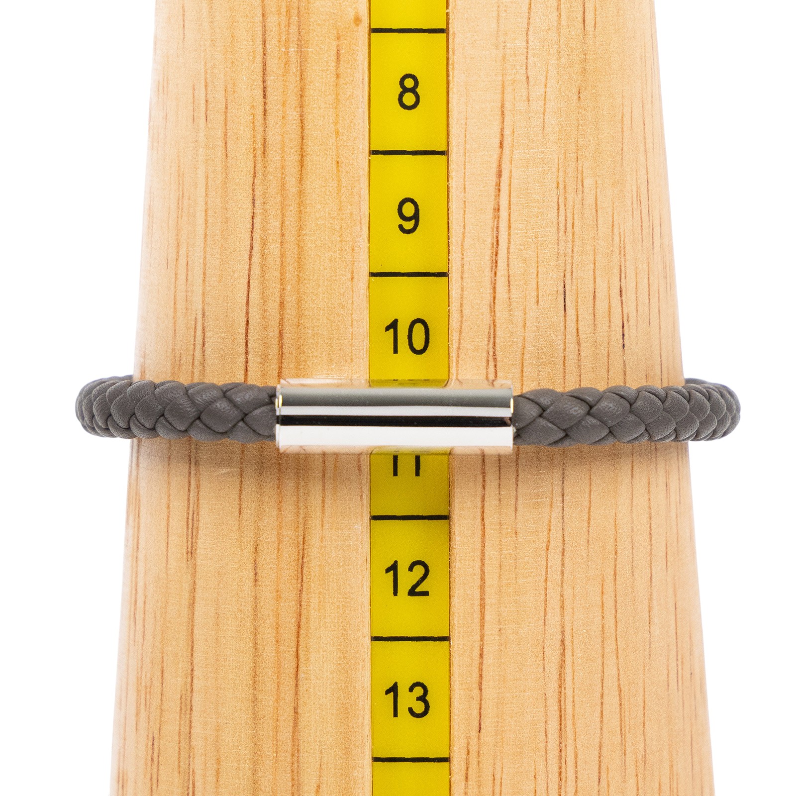 愛馬仕 Hermes  H066218FP8FT5  灰GOLIATH編織手環 原廠盒子/防塵袋