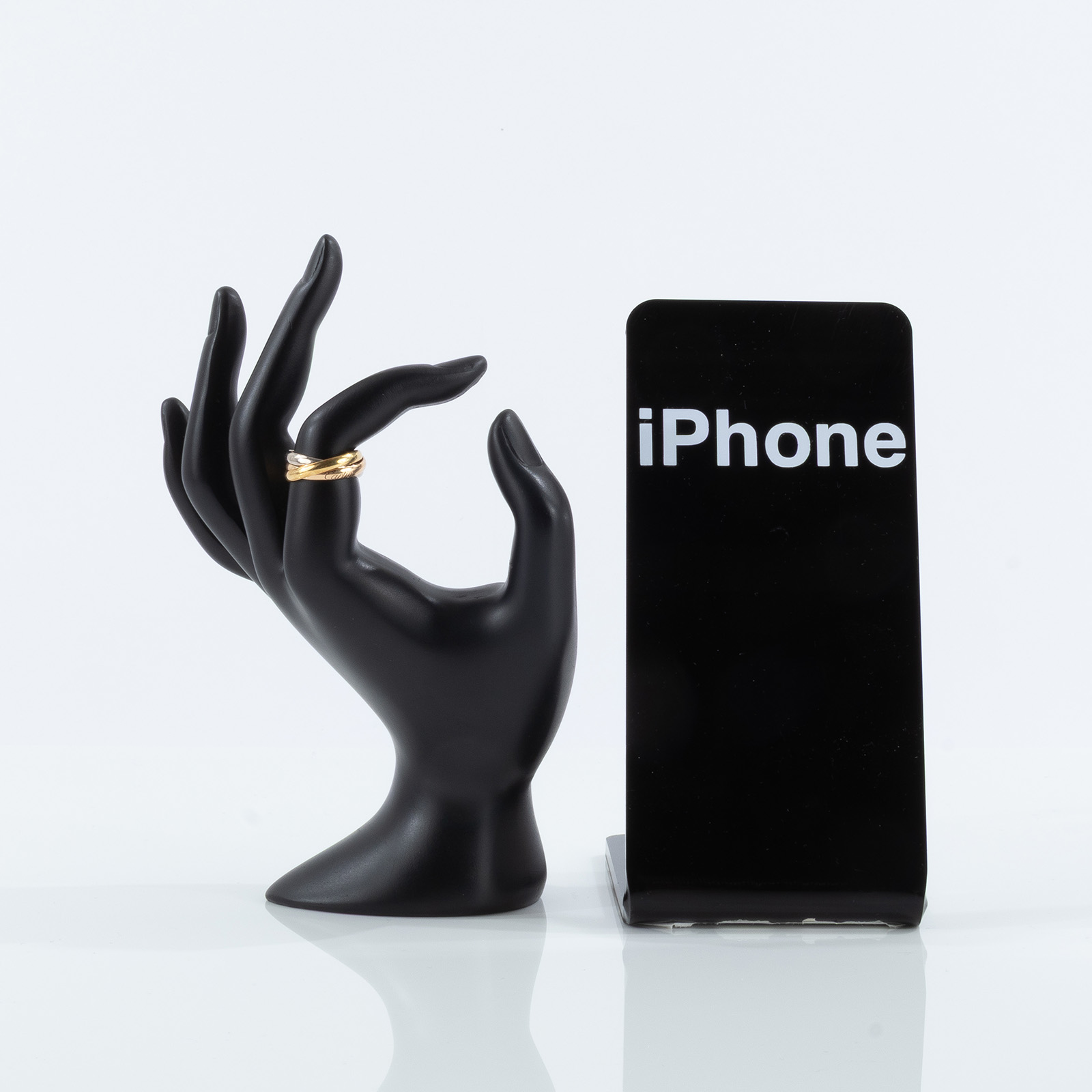 卡地亞 CARTIER Trinity 戒指  TRINITY 三環戒細版 #50 原廠盒子/保書