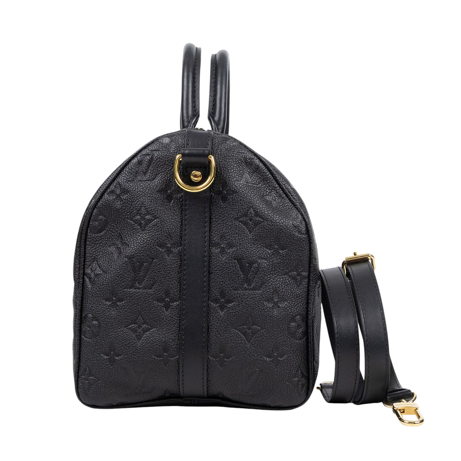 路易威登 LOUIS VUITTON Speedy Soft 30 手提波士頓包 黑色 M47186 晶片款  原廠盒子/防塵袋/鎖組/購買證明正本/背帶