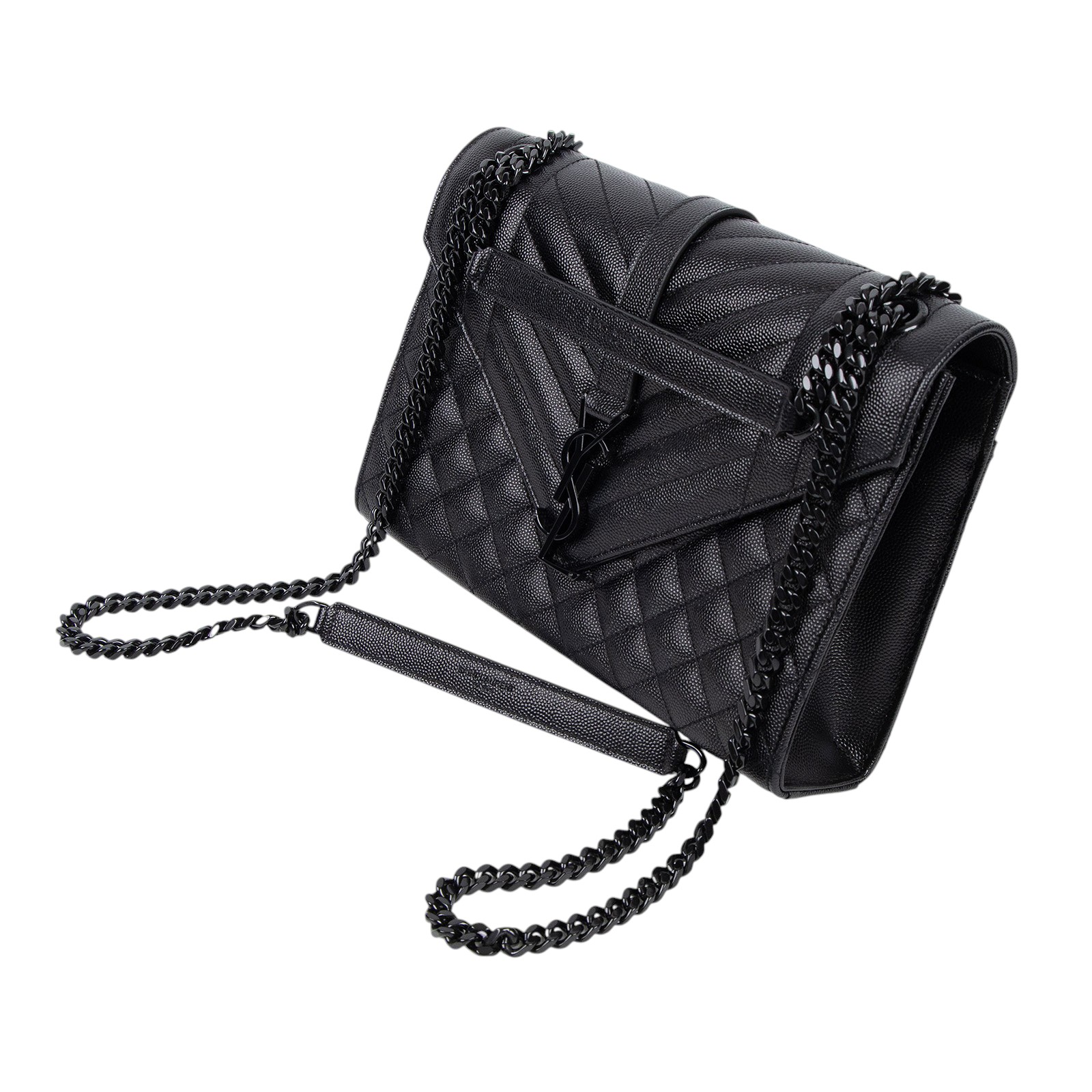 聖羅蘭 YSL SAINT LAURENT Envelope 鏈帶 肩背包 428134BOW98  防塵袋/原廠盒子