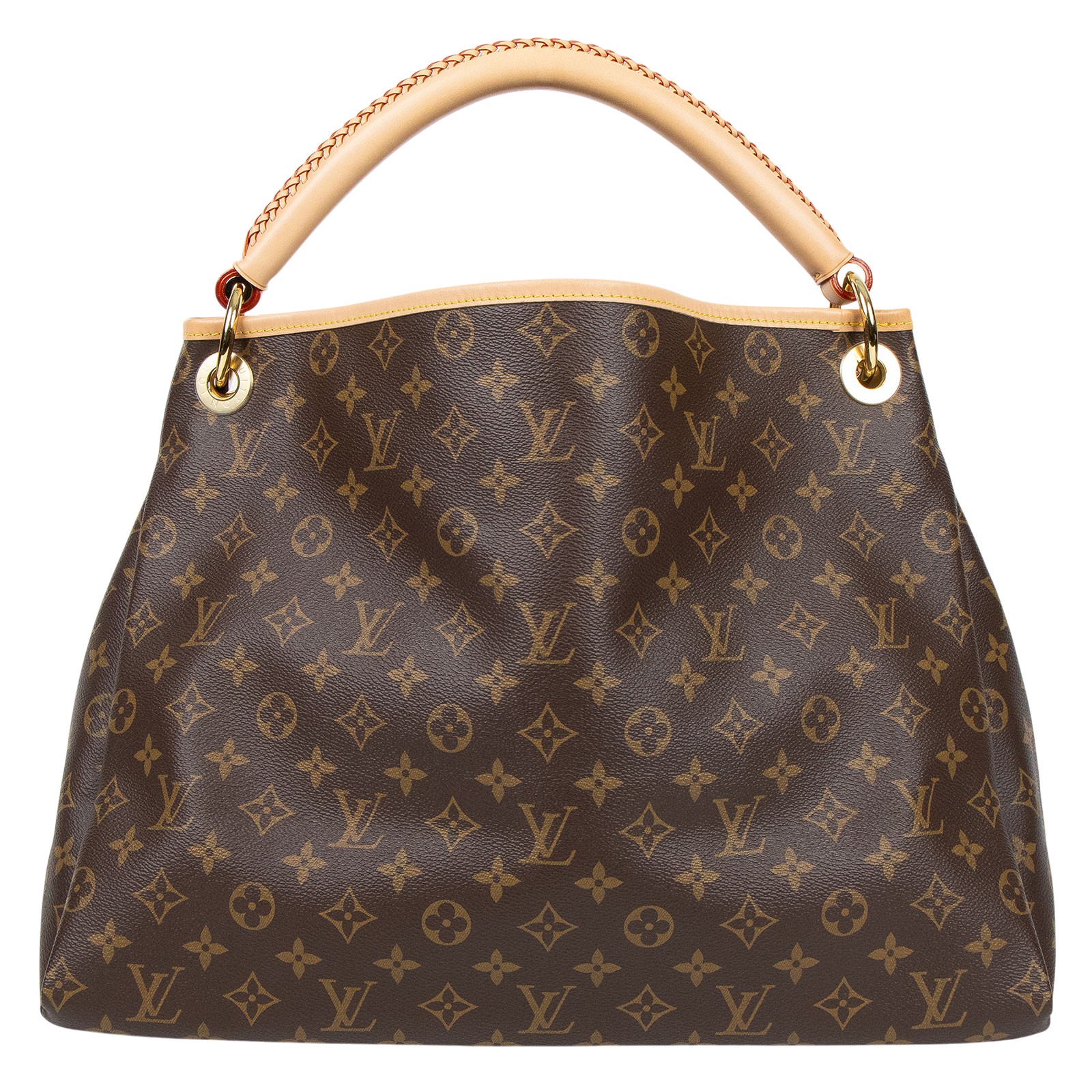 路易威登 LOUIS VUITTON Artsy MM 手提包 經典帆布 Empreinte M44869 晶片款 原花ARTSY MM 防塵袋/掛件