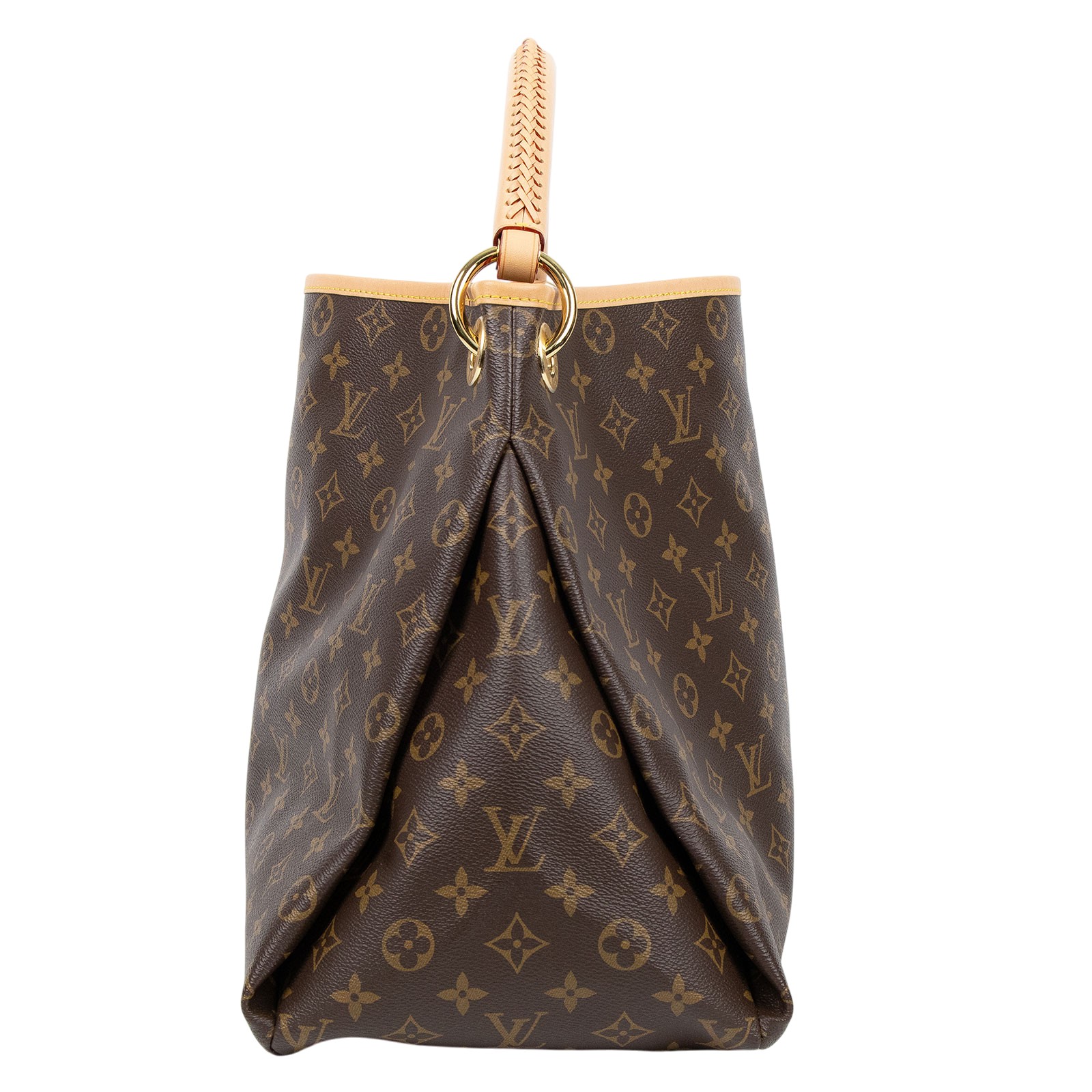路易威登 LOUIS VUITTON Artsy MM 手提包 經典帆布 Empreinte M44869 晶片款 原花ARTSY MM 防塵袋/掛件