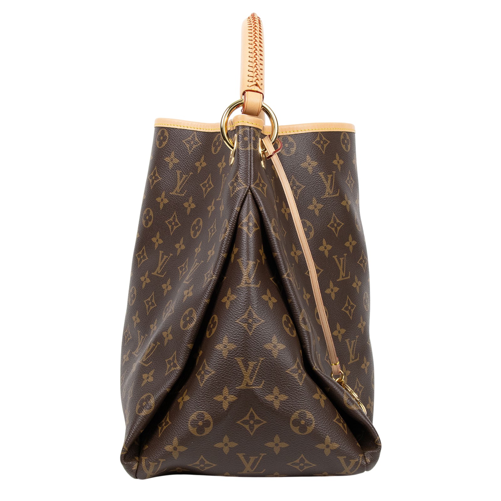 路易威登 LOUIS VUITTON Artsy MM 手提包 經典帆布 Empreinte M44869 晶片款 原花ARTSY MM 防塵袋/掛件