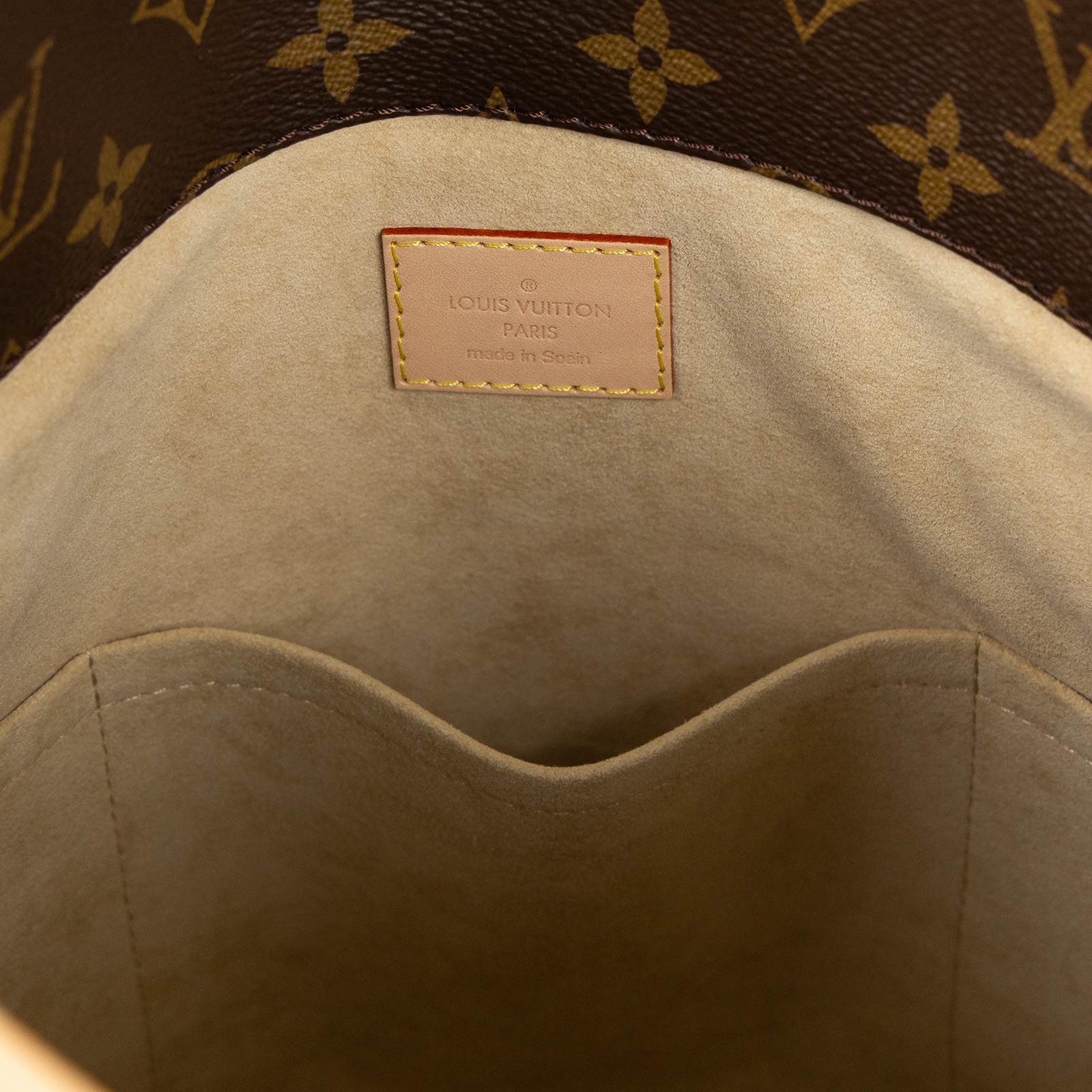 路易威登 LOUIS VUITTON Artsy MM 手提包 經典帆布 Empreinte M44869 晶片款 原花ARTSY MM 防塵袋/掛件