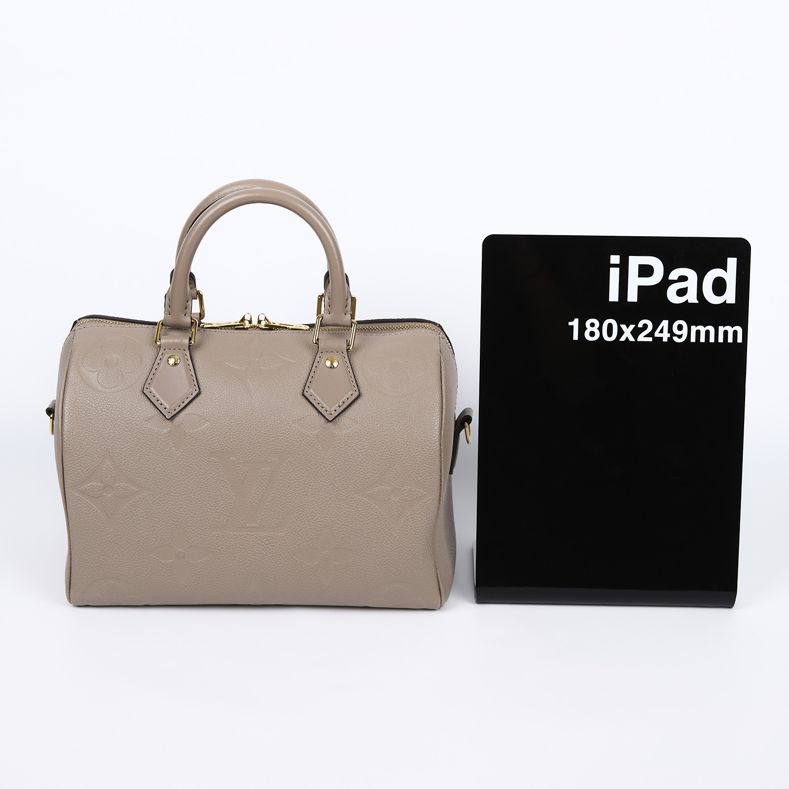 路易威登 LOUIS VUITTON Speedy Bandoulière  25 米色 手提 斜背 波士頓包 M59273 晶片款  原廠盒子/防塵袋/購買證明影本