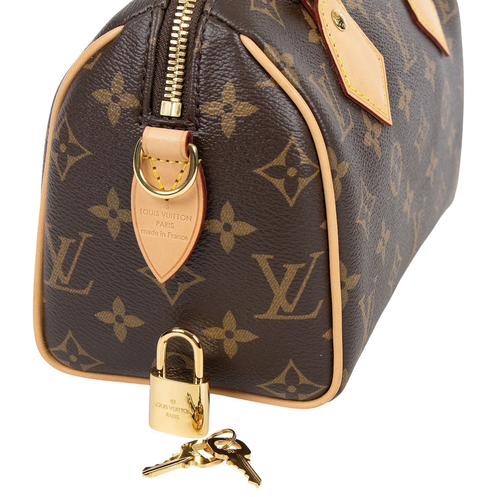 路易威登 LOUIS VUITTON Speedy 20 黑色揹帶 肩背 波士頓包 M45957 晶片款  防塵袋/原廠盒子/STARP/鎖組/日本收據