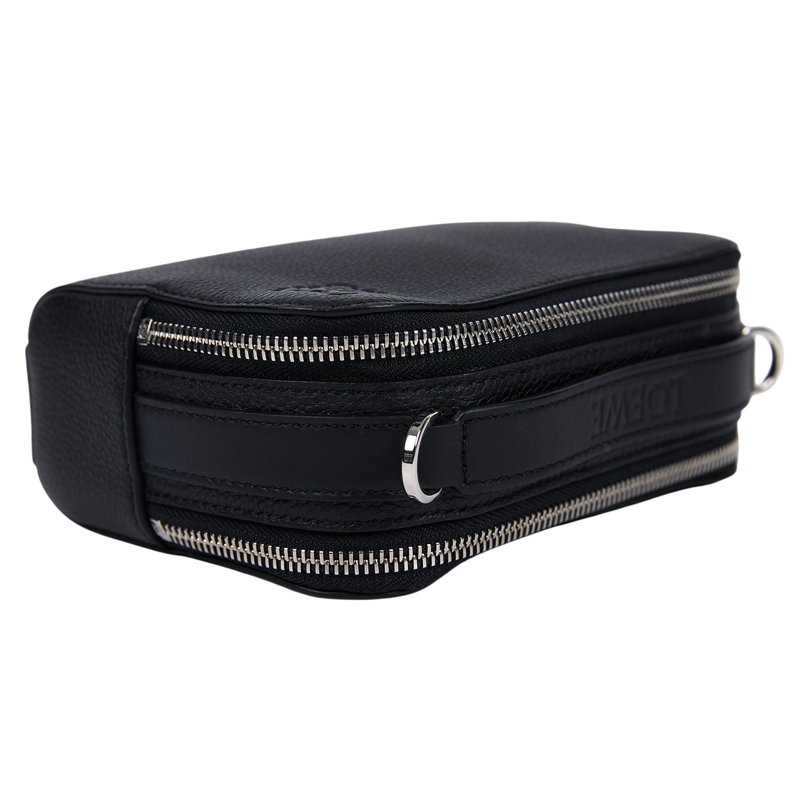 羅意威 LOEWE 迷你 斜背 相機包 C660R41X01 黑相機斜背包MINI 防塵袋/背帶