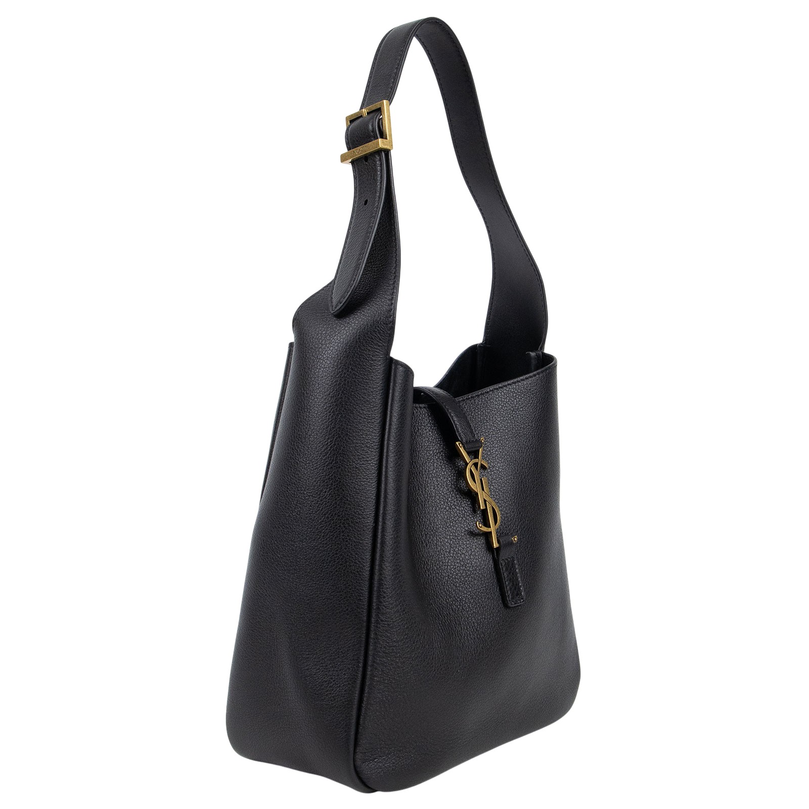 聖羅蘭 YSL SAINT LAURENT LE 5 À 7 小型 粒面皮革 柔軟 手袋 手提包 713938AAAUQ  防塵袋