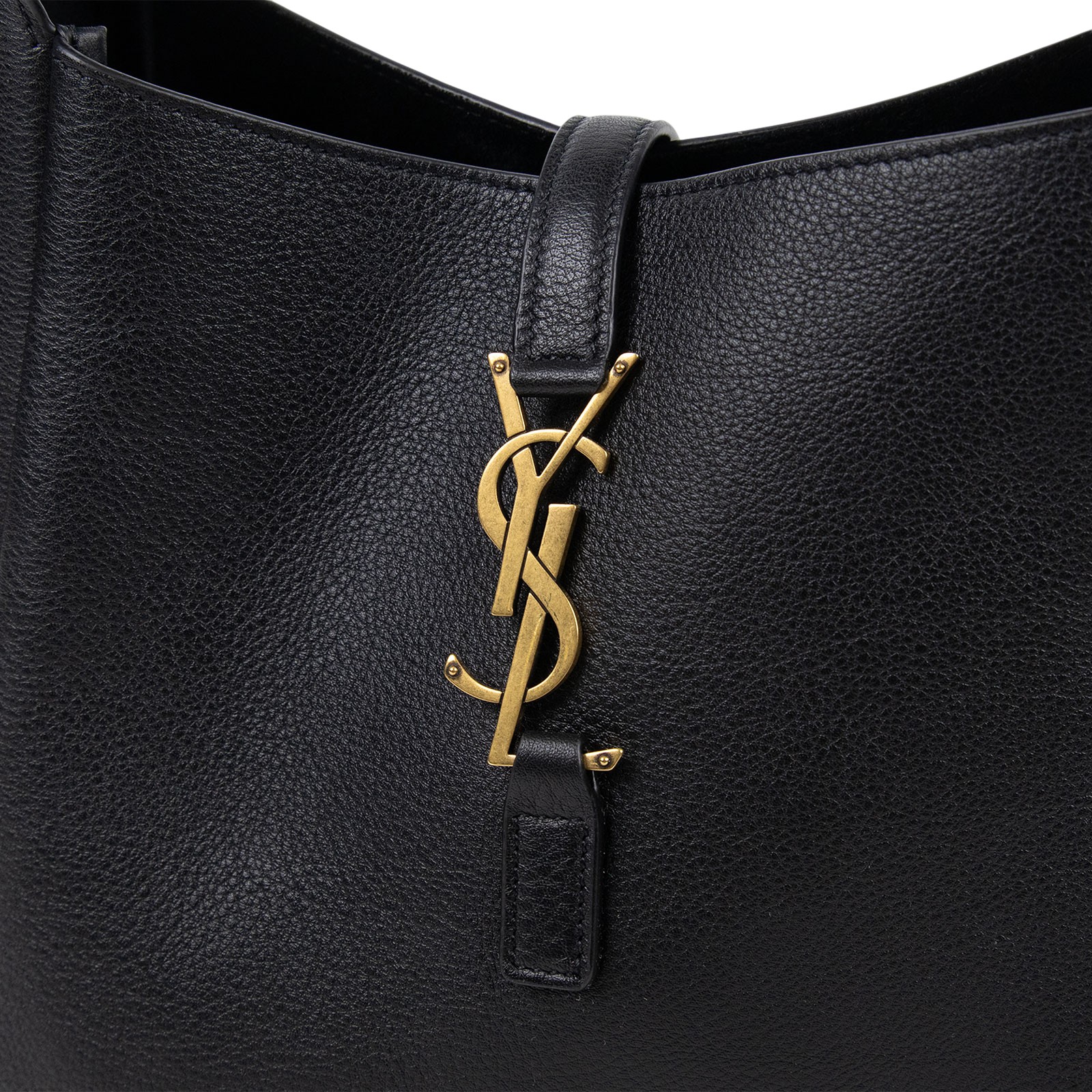 聖羅蘭 YSL SAINT LAURENT LE 5 À 7 小型 粒面皮革 柔軟 手袋 手提包 713938AAAUQ  防塵袋