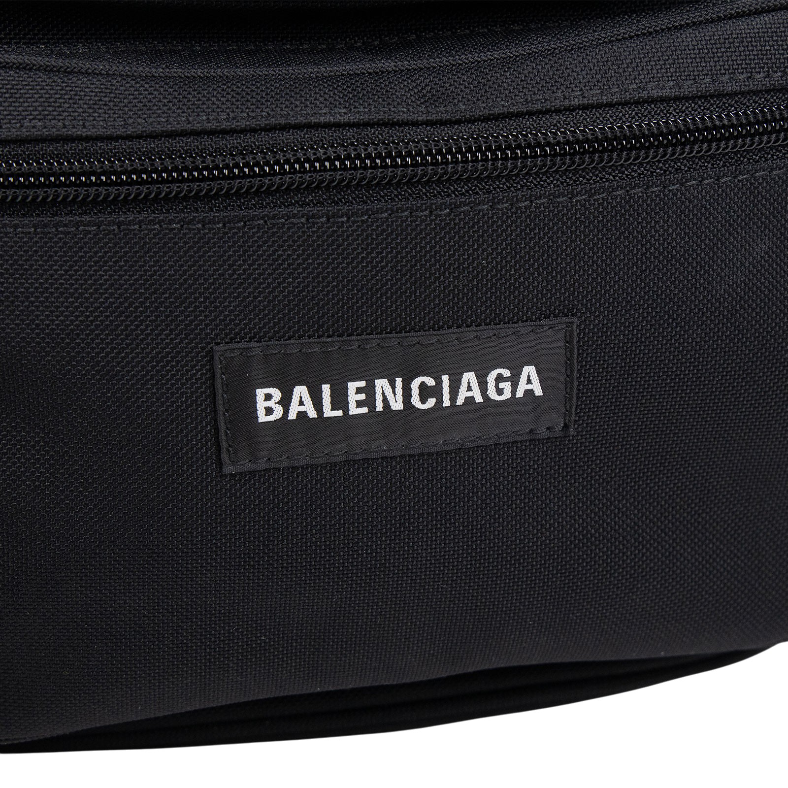 巴黎世家 BALENCIAGA Explorer 腰包 4823892JMF7 黑尼龍腰包 防塵袋/購買證明正本