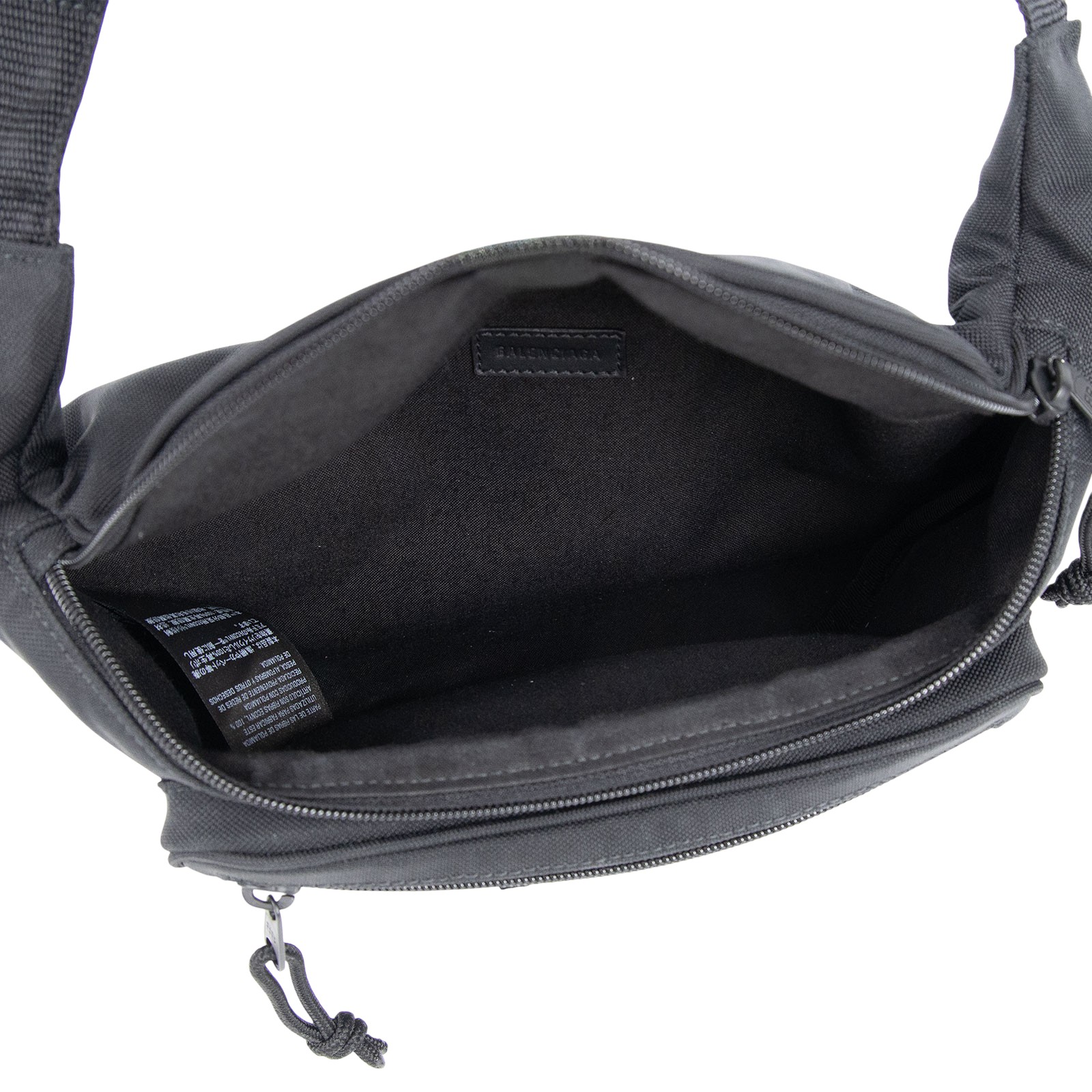 巴黎世家 BALENCIAGA Explorer 腰包 4823892JMF7 黑尼龍腰包 防塵袋/購買證明正本