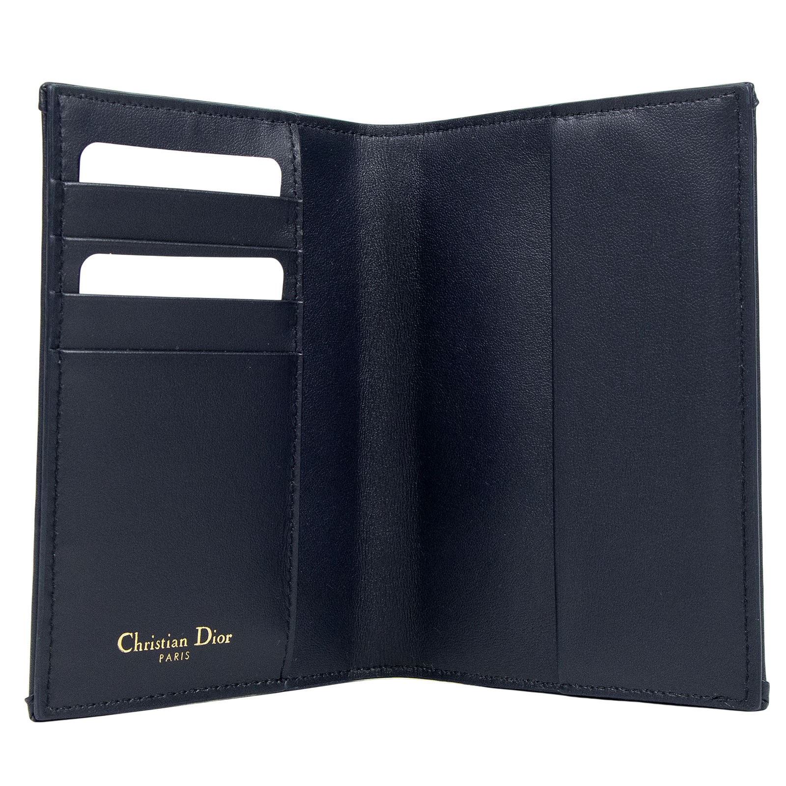 迪奧 CHRISTIAN DIOR 30 Montaigne 護照套 S2353UTZQ 藍30 MONTAIGNE護照套-1 原廠盒子/防塵袋